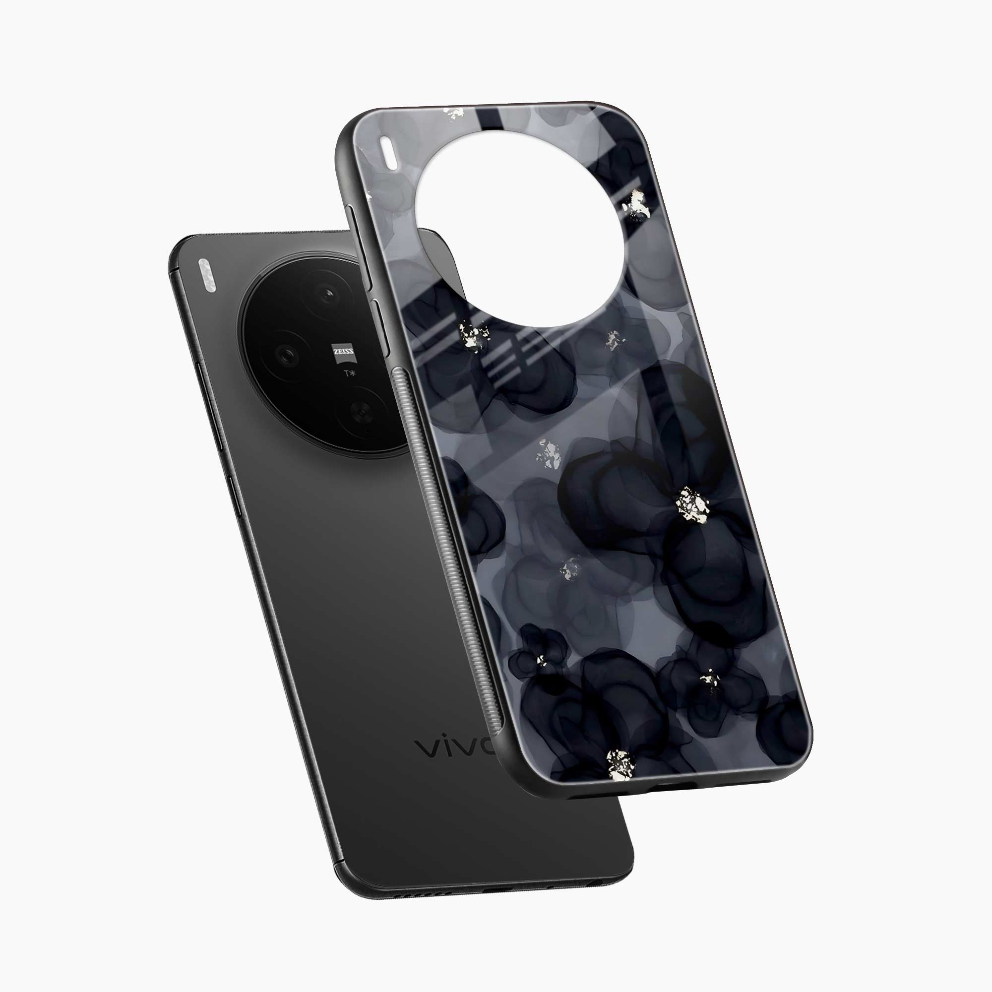 Black Beauty Vivo X300 5G Back Cover