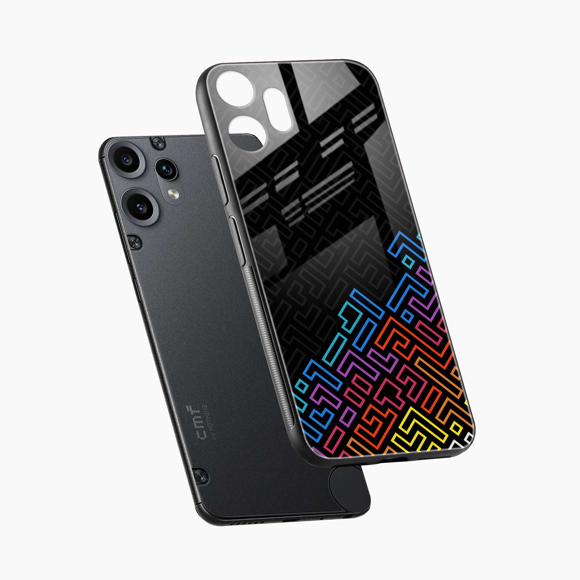 Black Maze Nothing Phone 2 Pro 5G Back Cover
