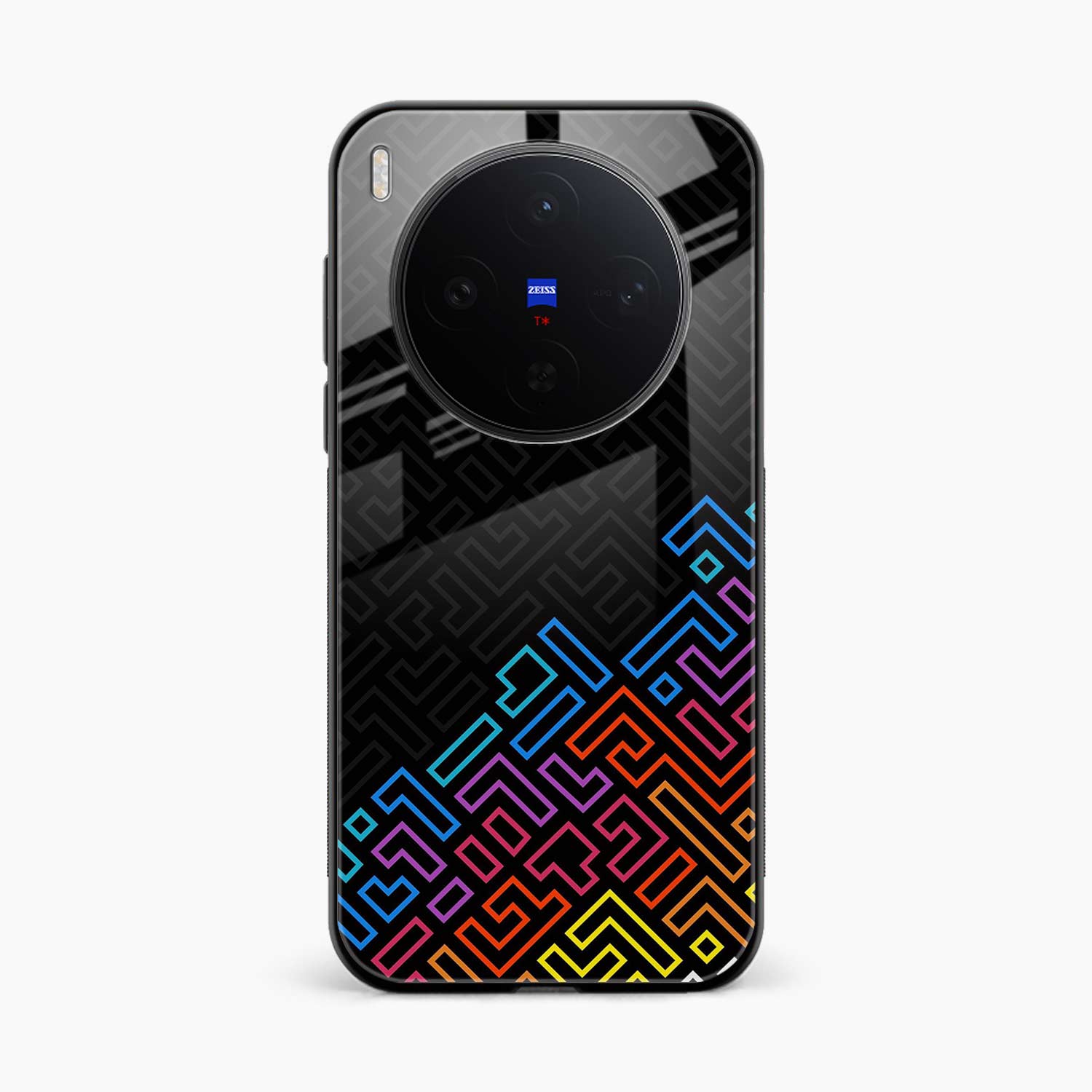 Black Maze Vivo X300 5G Back Cover