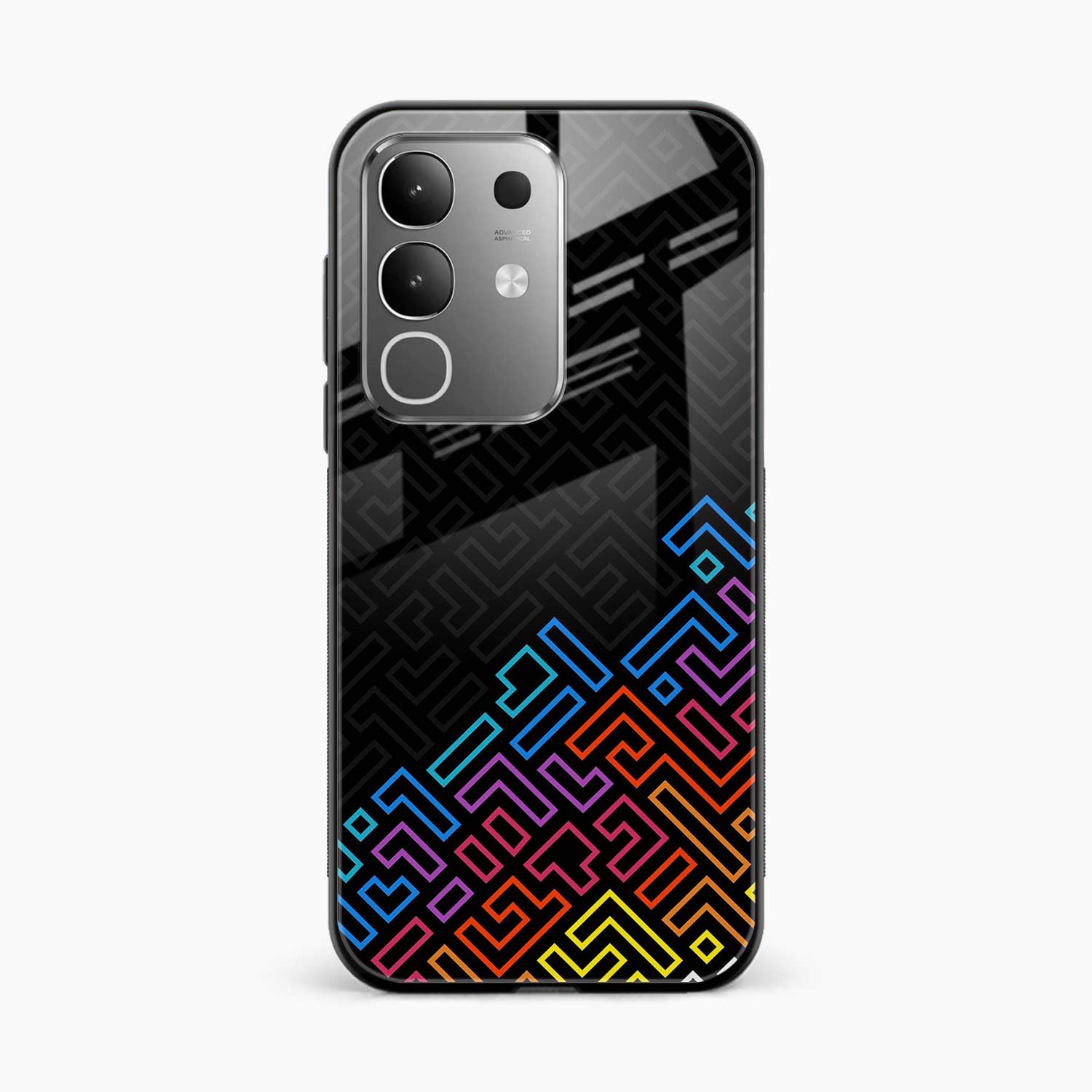 Black Maze Vivo Y31 Pro 5G Back Cover