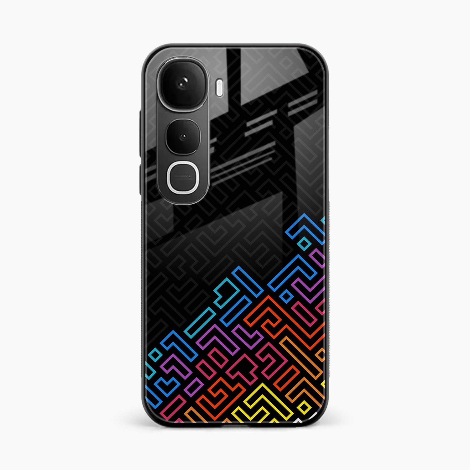 Black Maze Vivo Y400 5G Back Cover