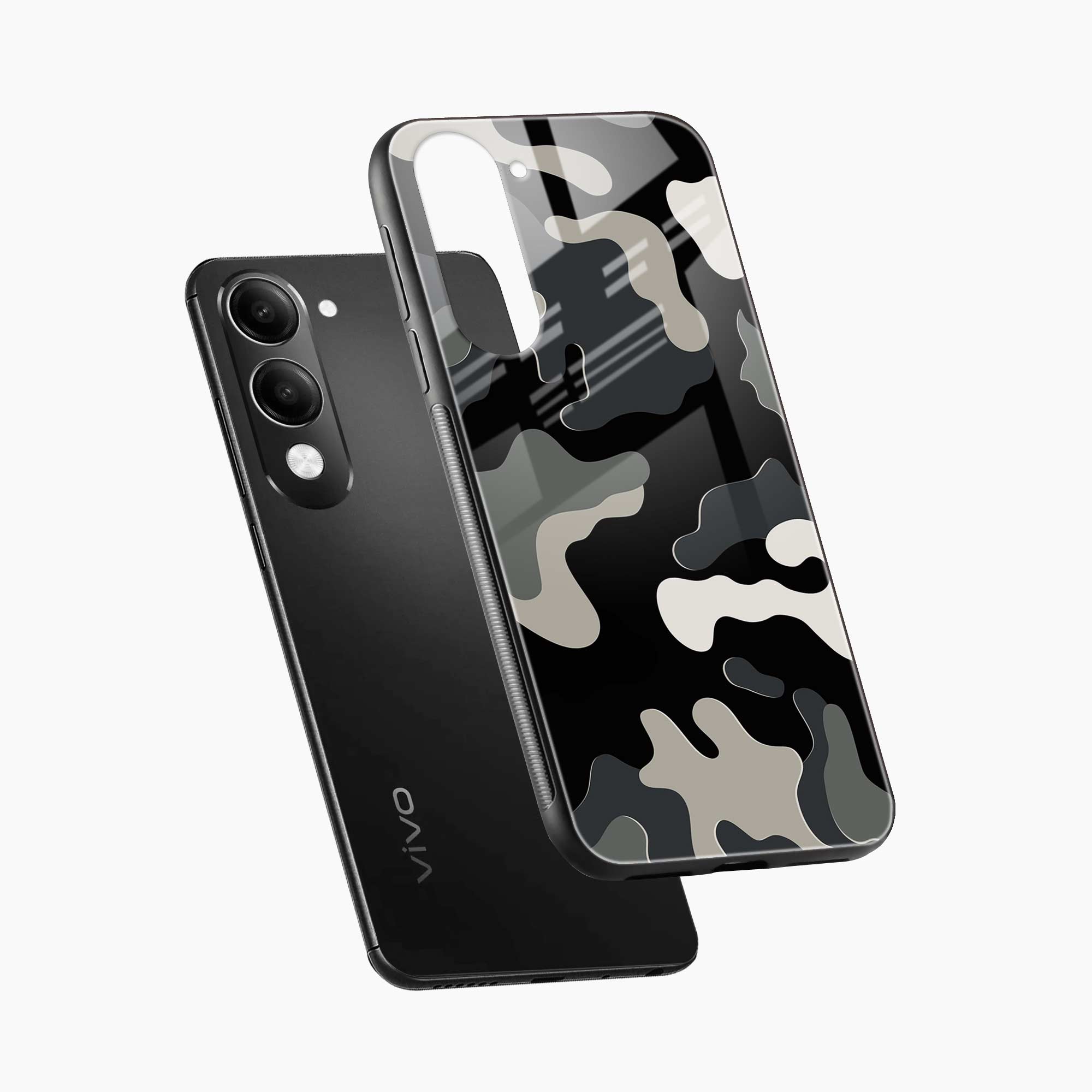 Camouflage Vivo Y19s 5G Back Cover