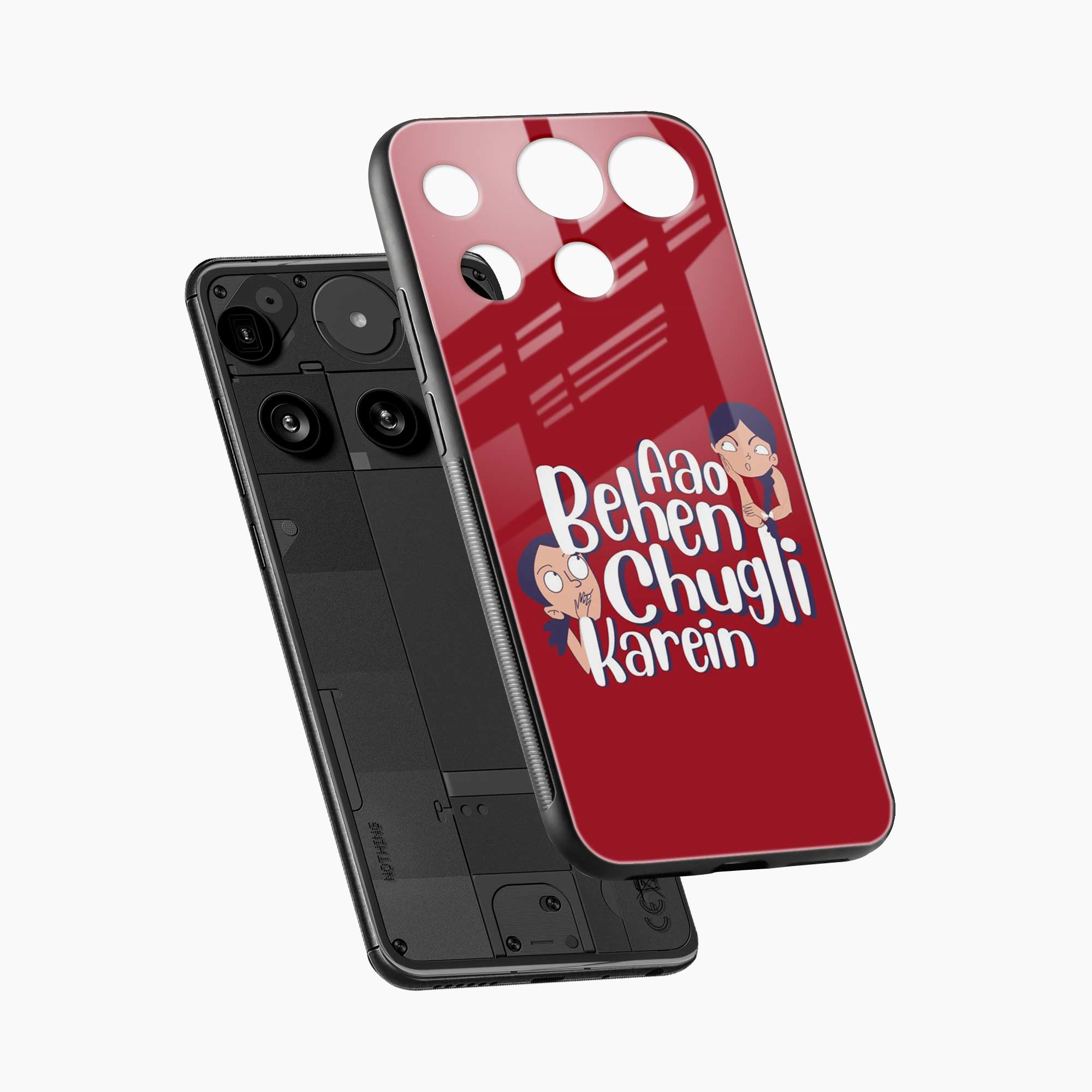 Chugli Karein Nothing Phone 3 Back Cover