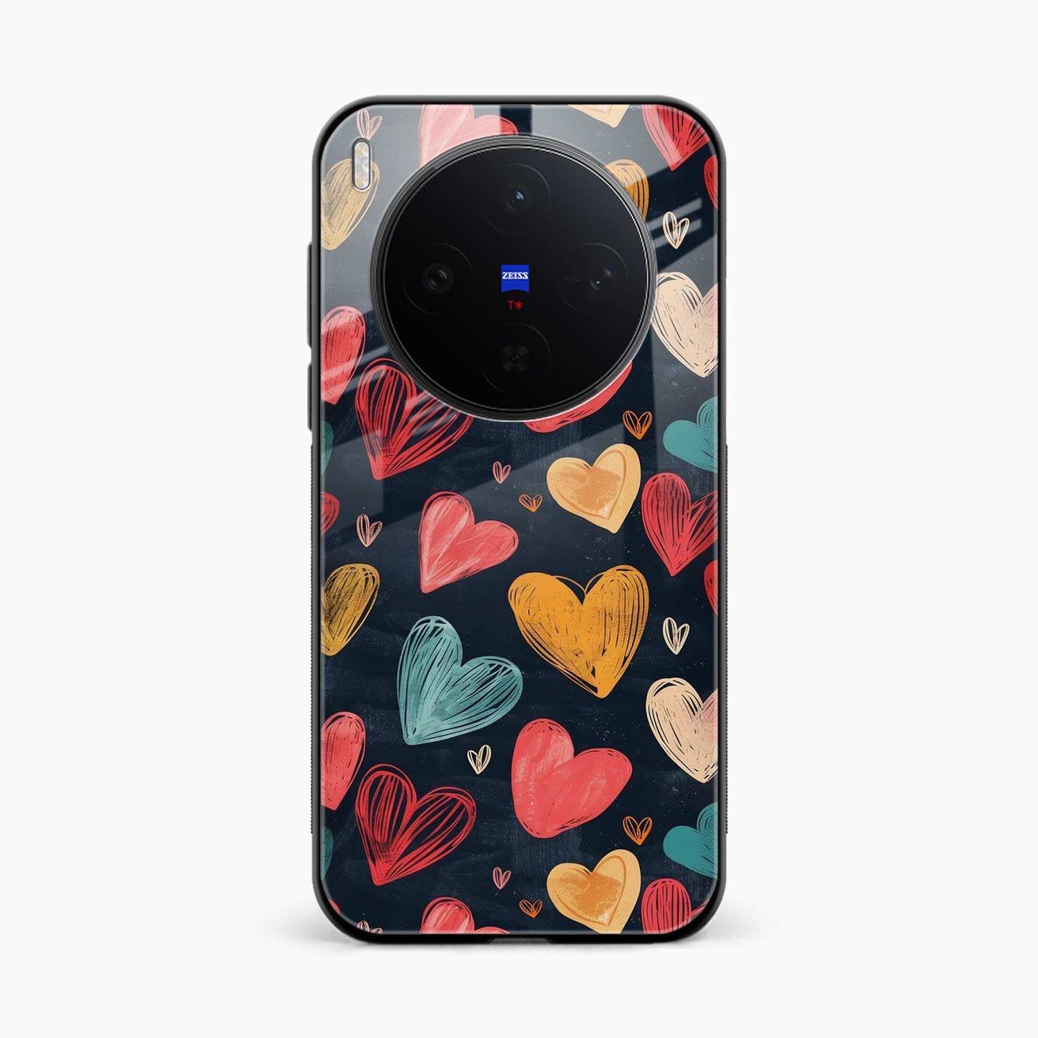 Colorful Hearts Vivo X300 5G Back Cover