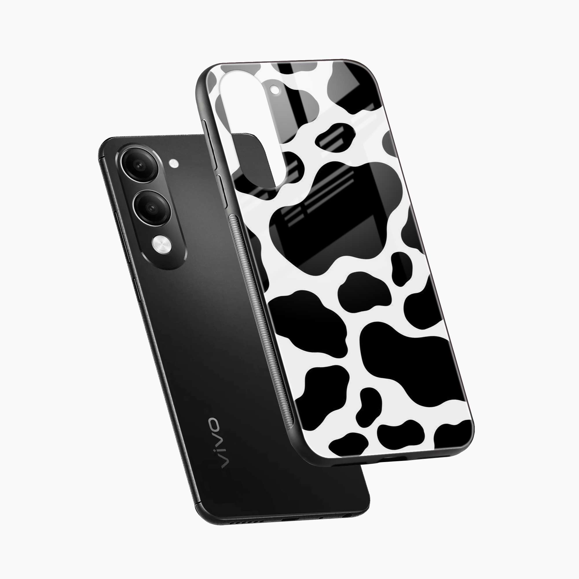 Cow Print Vivo Y19s 5G Back Cover