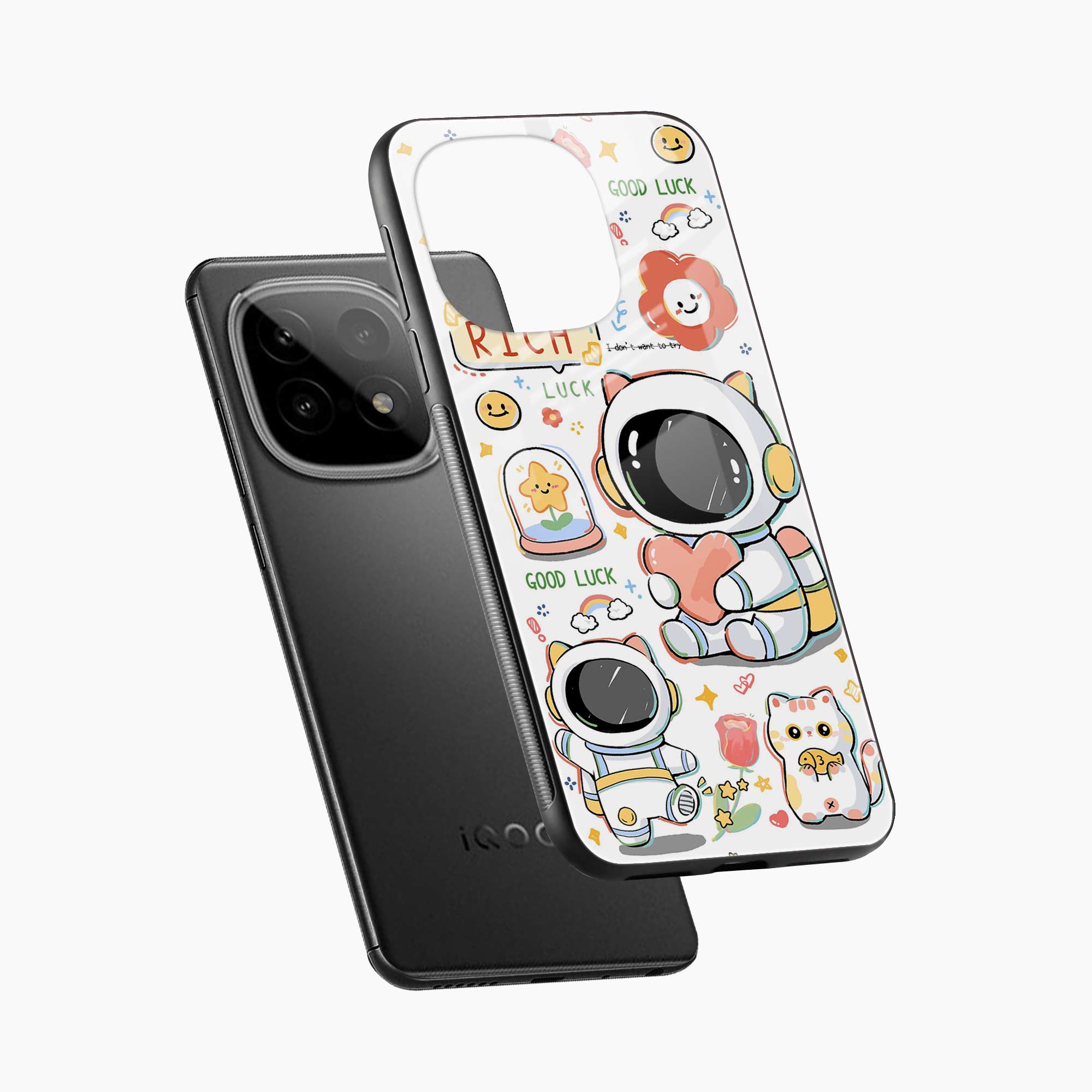 Cute Astronaut Iqoo 15 5G Back Cover