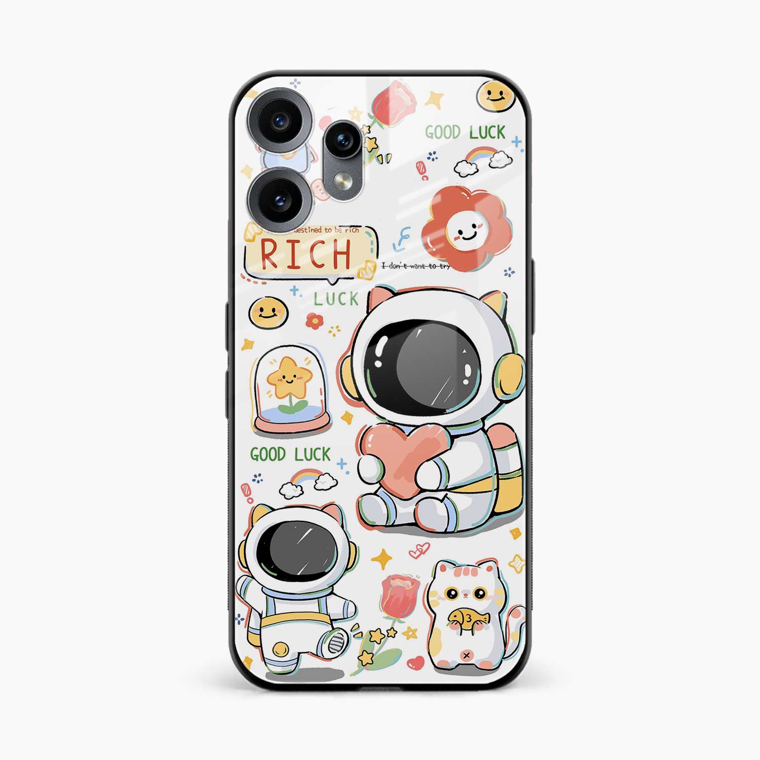 Cute Astronaut Nothing Phone 2 Pro 5G Back Cover