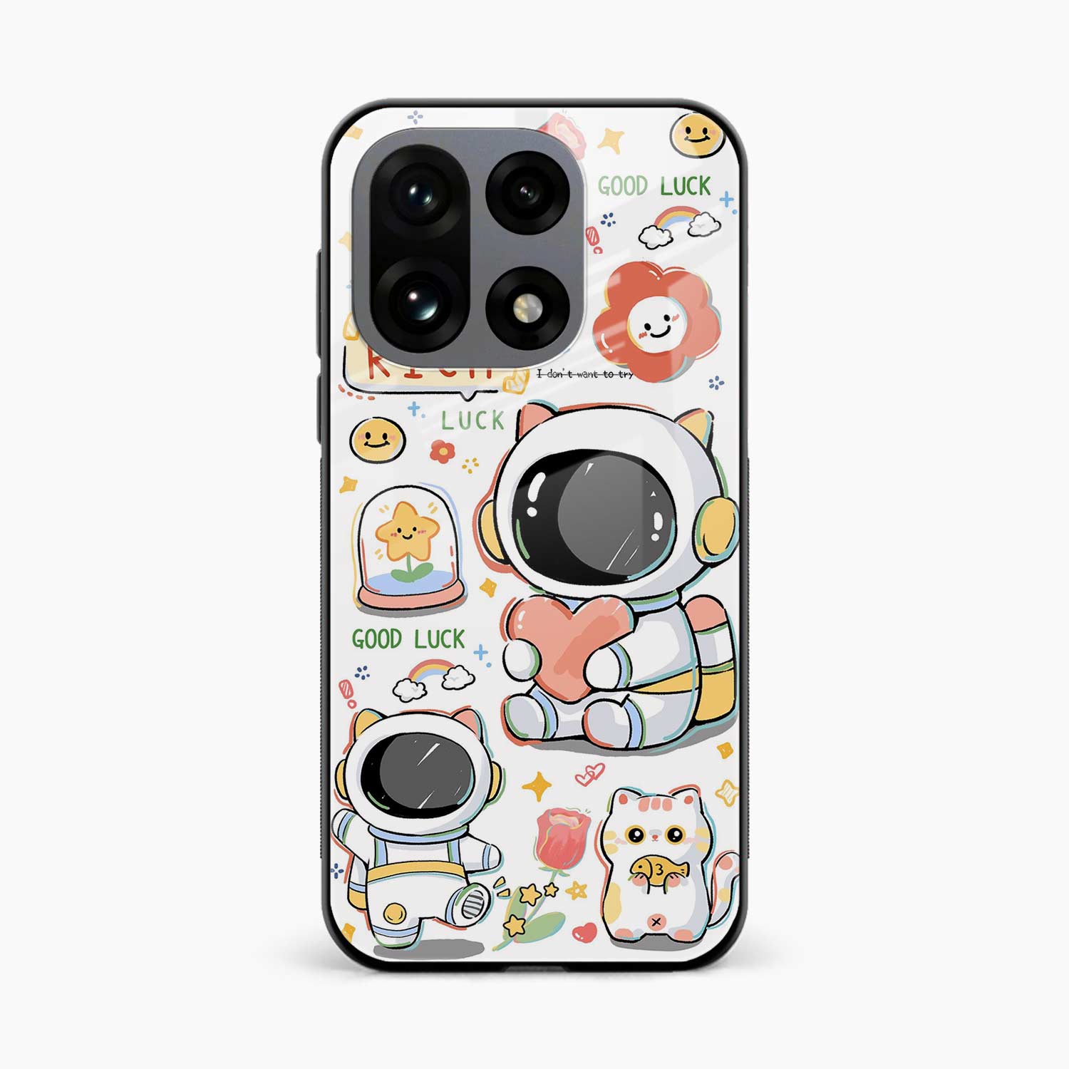 Cute Astronaut OnePlus 15 5G Back Cover