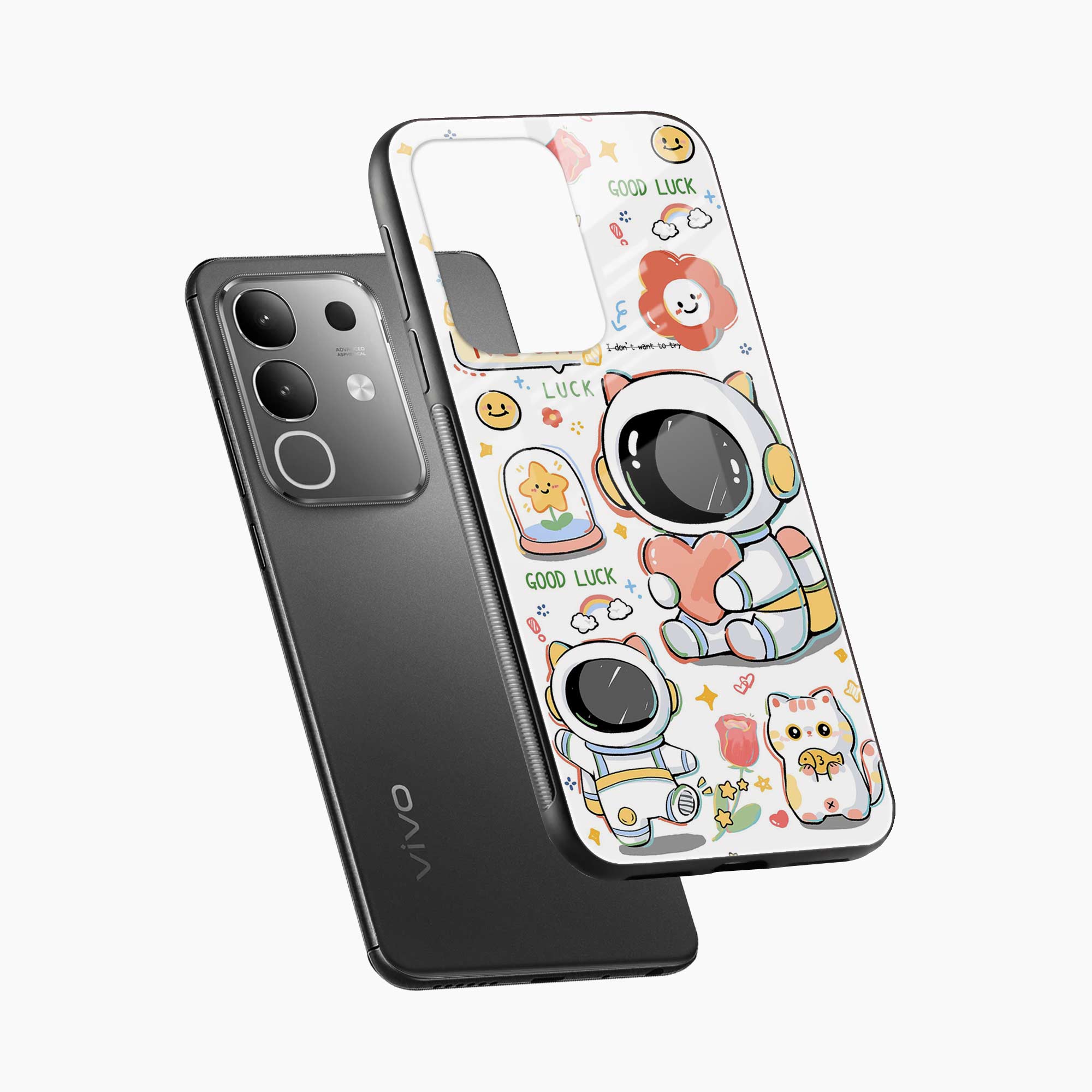Cute Astronaut Vivo Y31 Pro 5G Back Cover