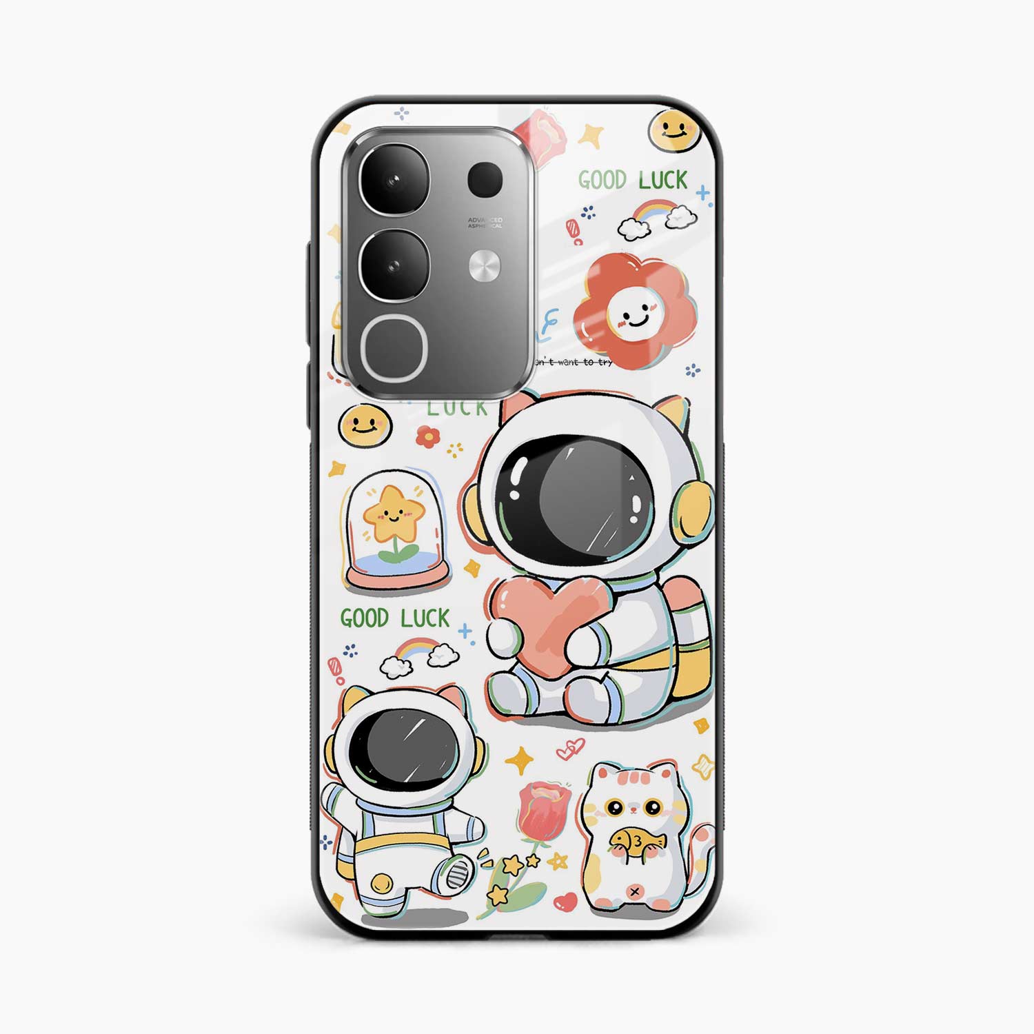 Cute Astronaut Vivo Y31 Pro 5G Back Cover