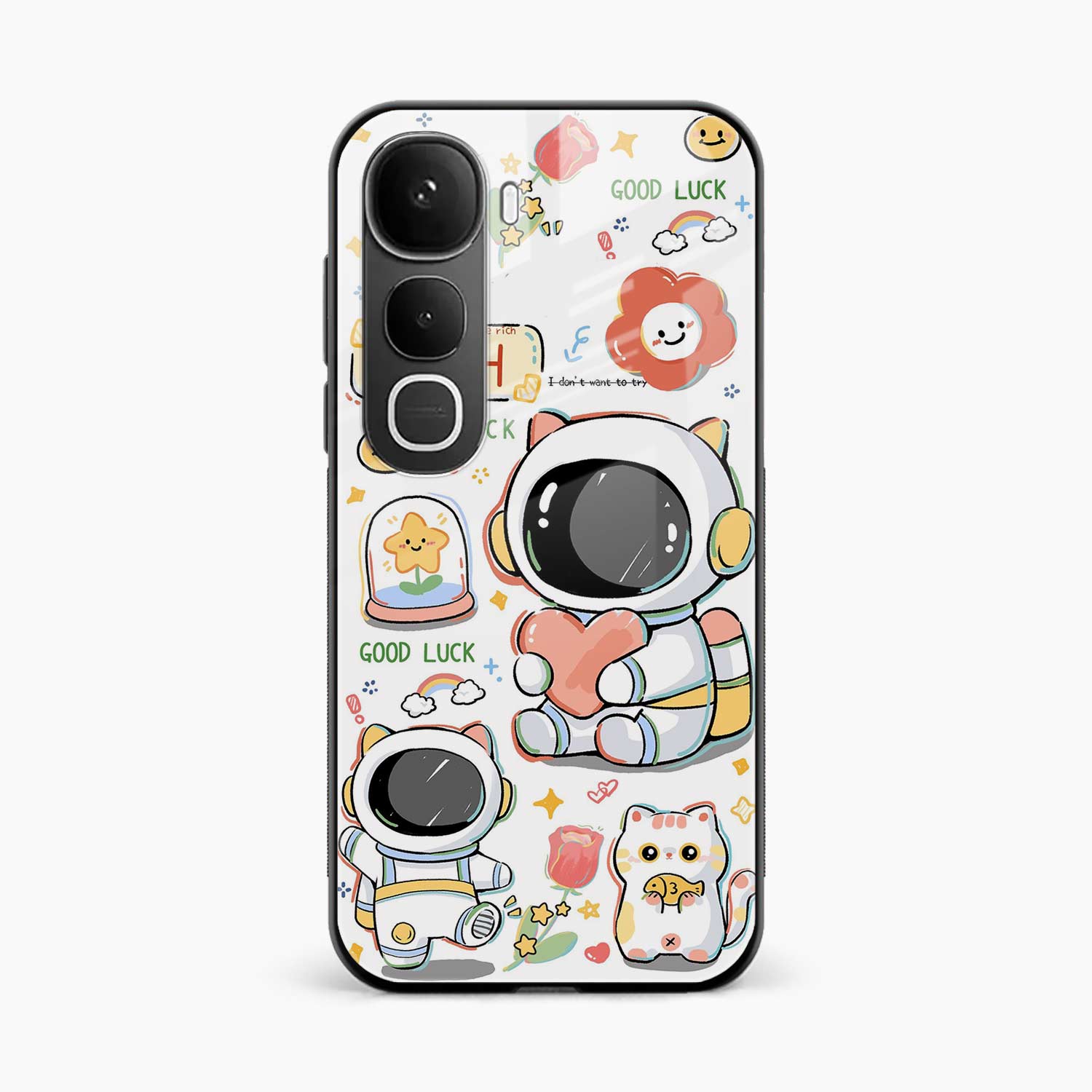 Cute Astronaut Vivo Y400 5G Back Cover