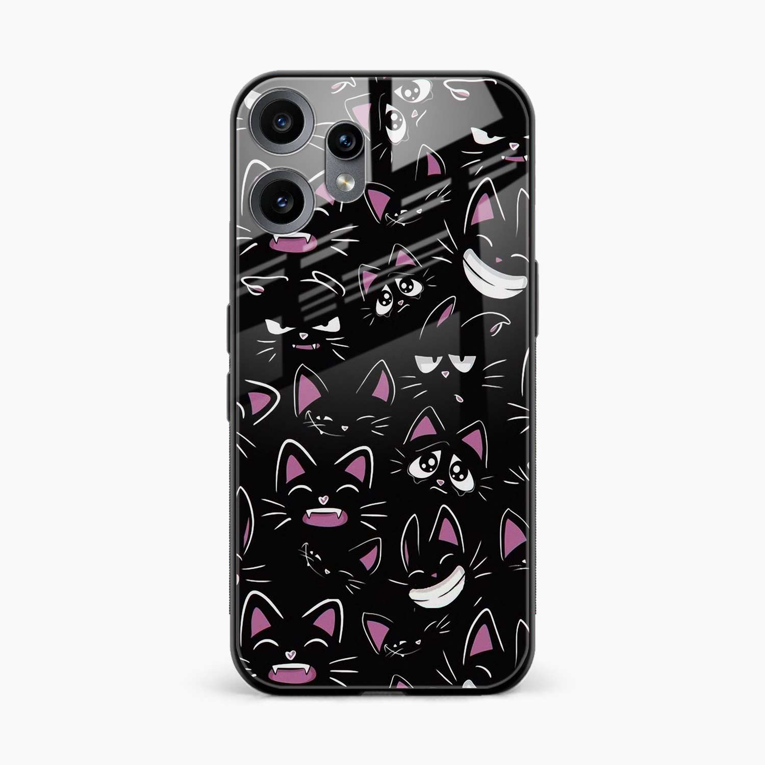 Cute Black Cat Nothing Phone 2 Pro 5G Back Cover