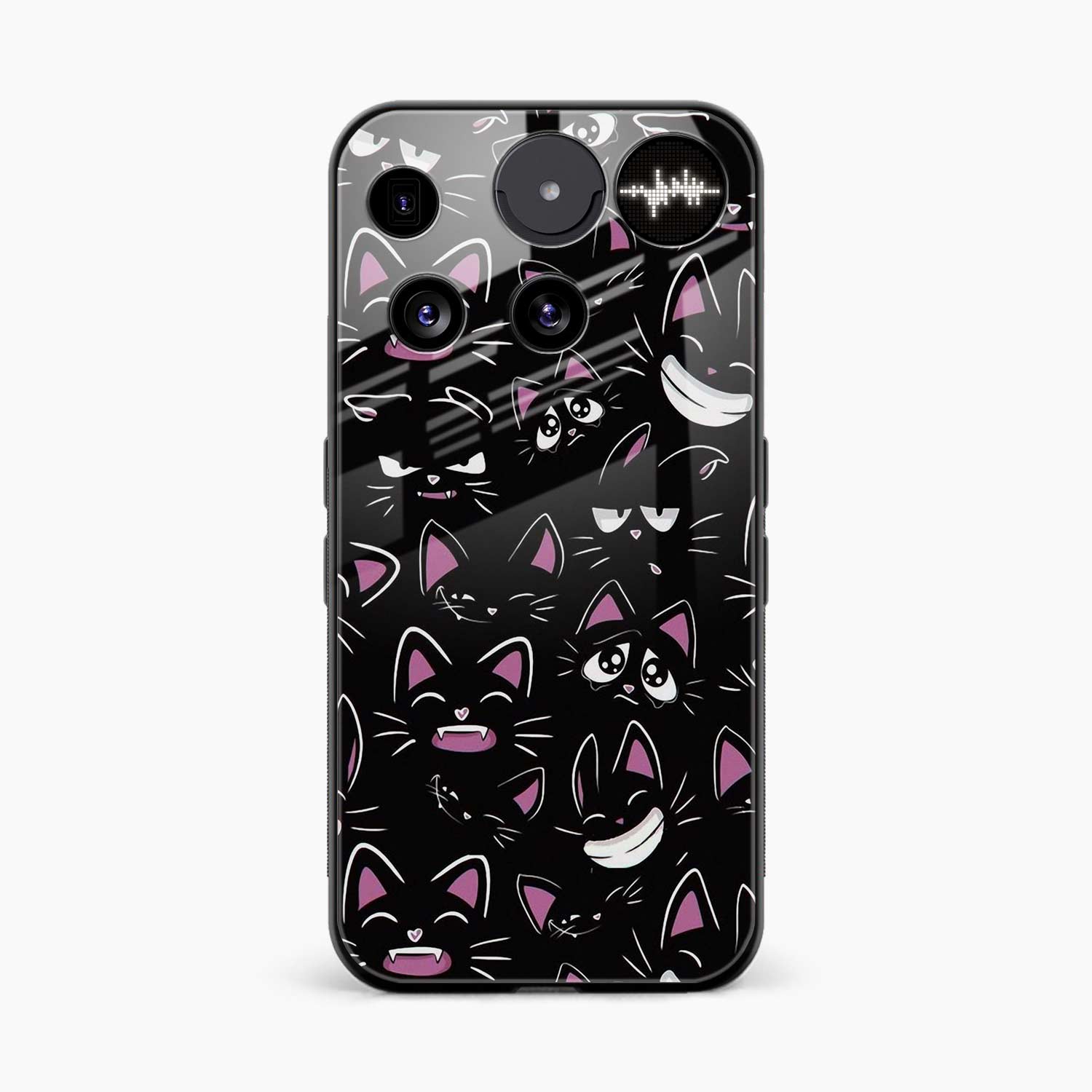 Cute Black Cat Nothing Phone 3 Back Cover