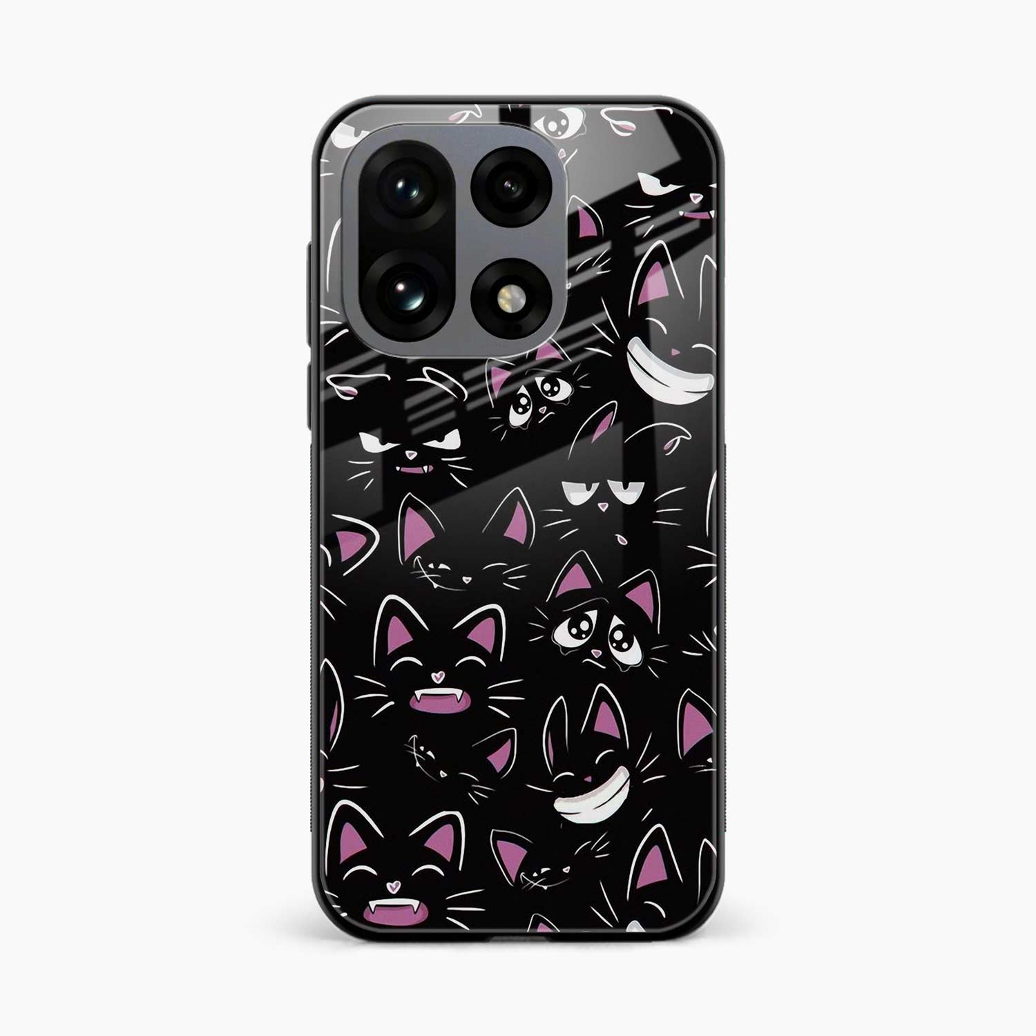 Cute Black Cat OnePlus 15 5G Back Cover