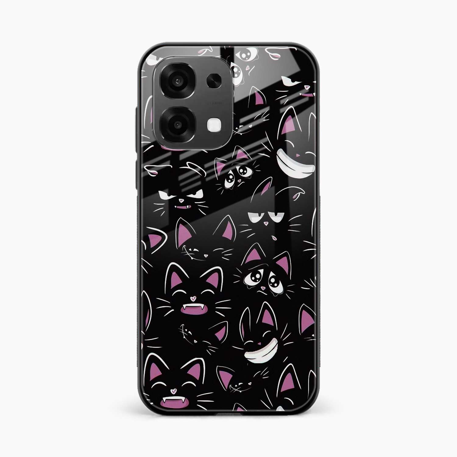 Cute Black Cat Oppo F31 5G Back Cover