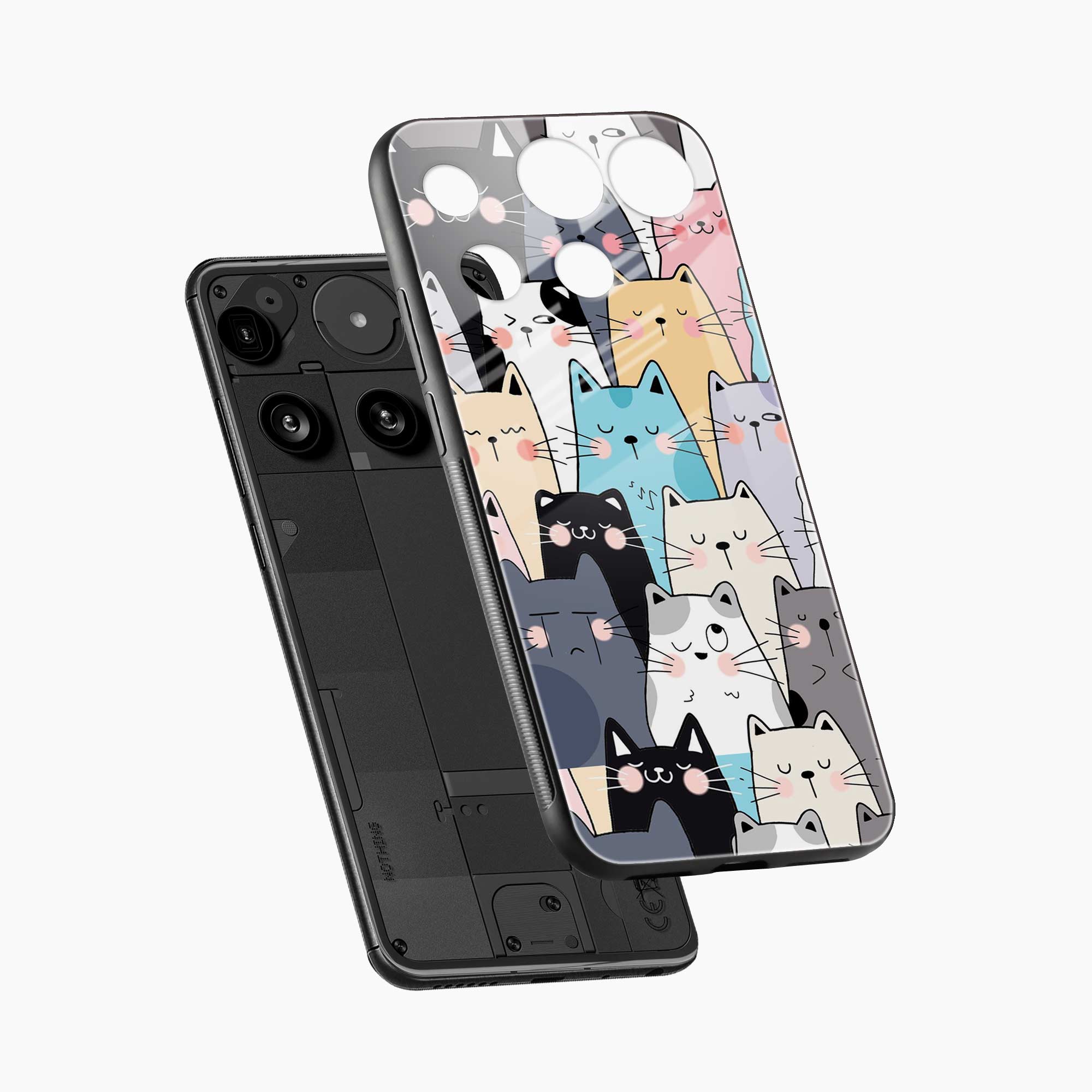 Cute Cat Nothing Phone 3 Back Cover