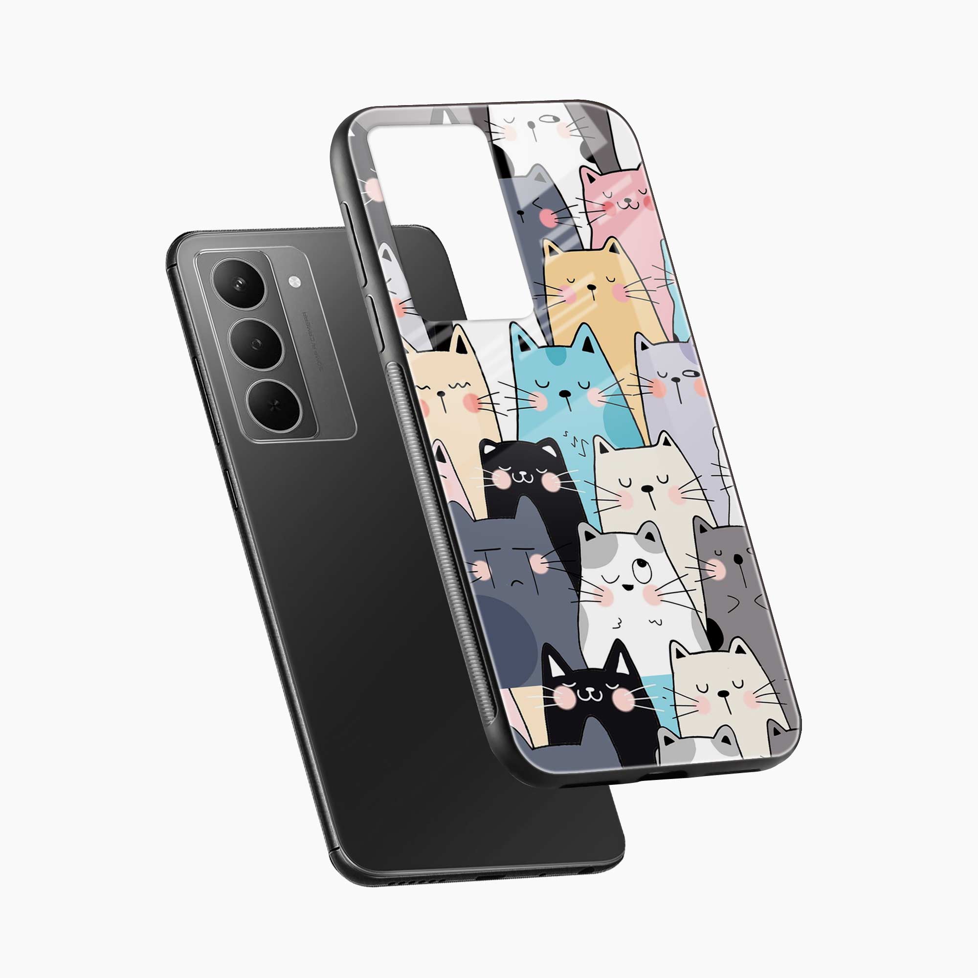 Cute Cat Realme P3x 5G Back Cover