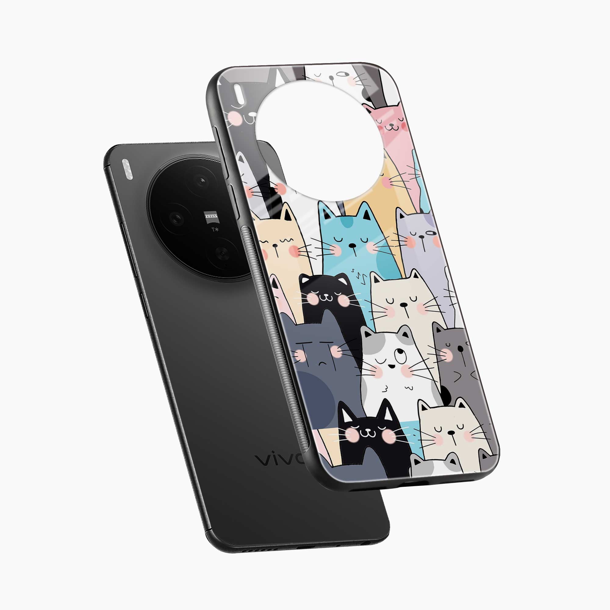 Cute Cat Vivo X300 5G Back Cover