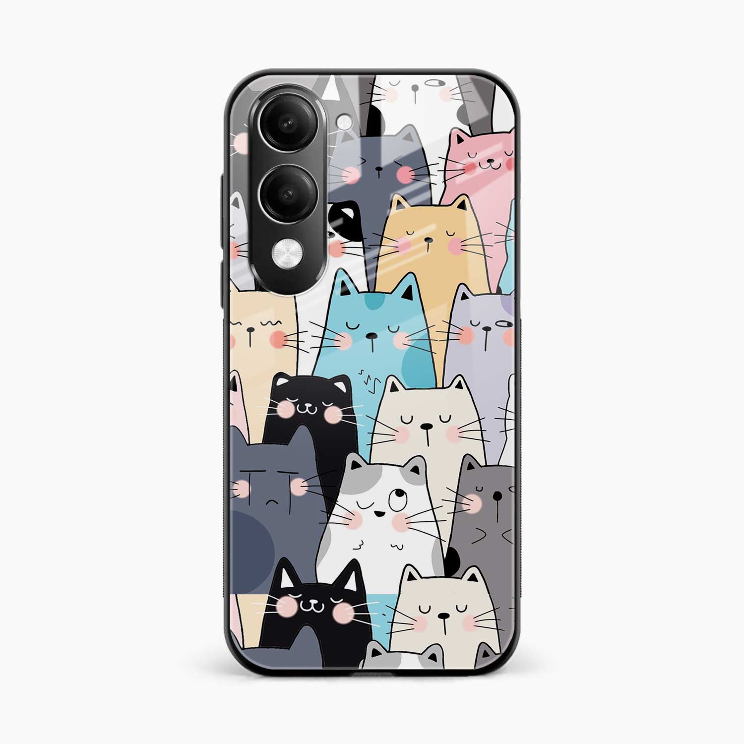 Cute Cat Vivo Y19s 5G Back Cover