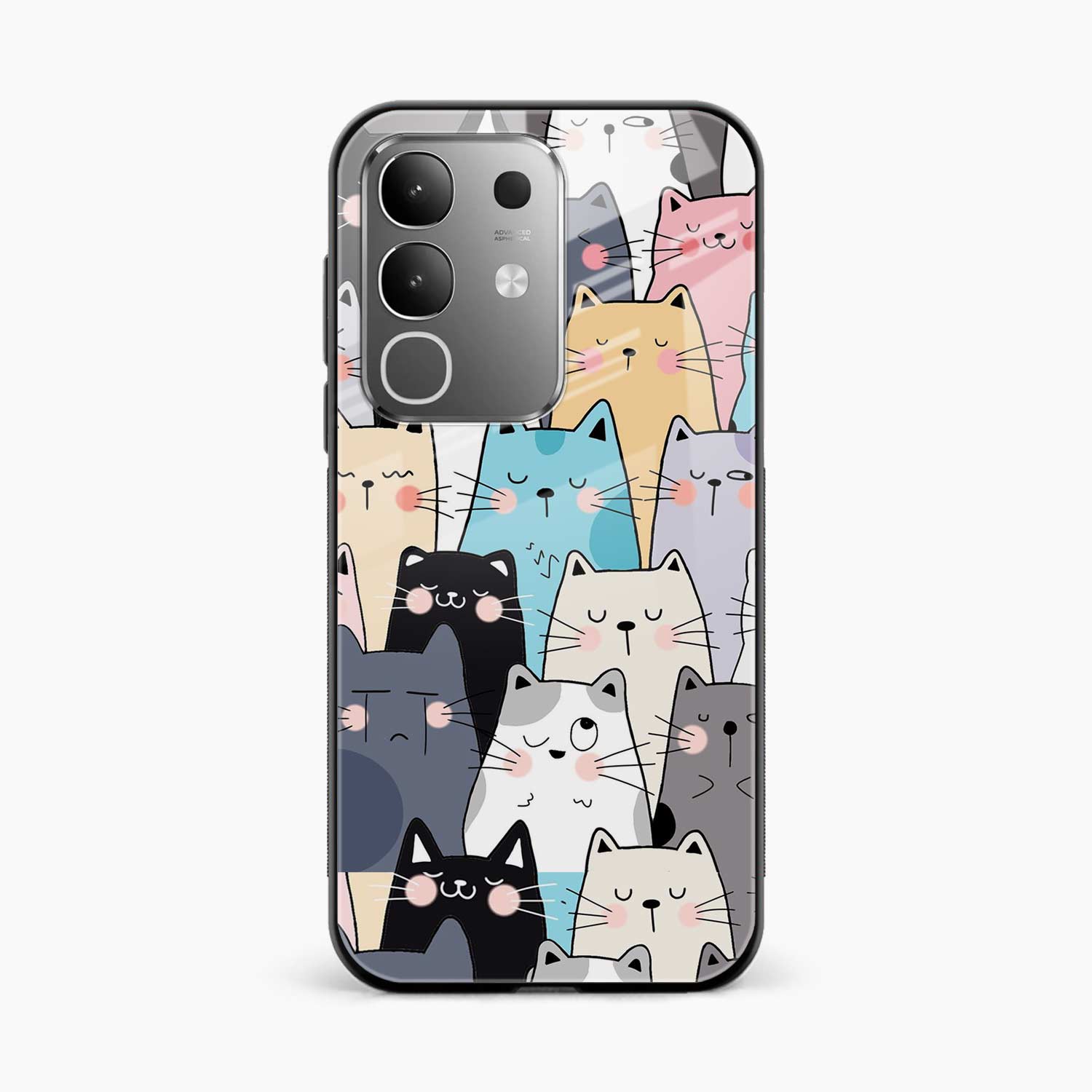 Cute Cat Vivo Y31 Pro 5G Back Cover