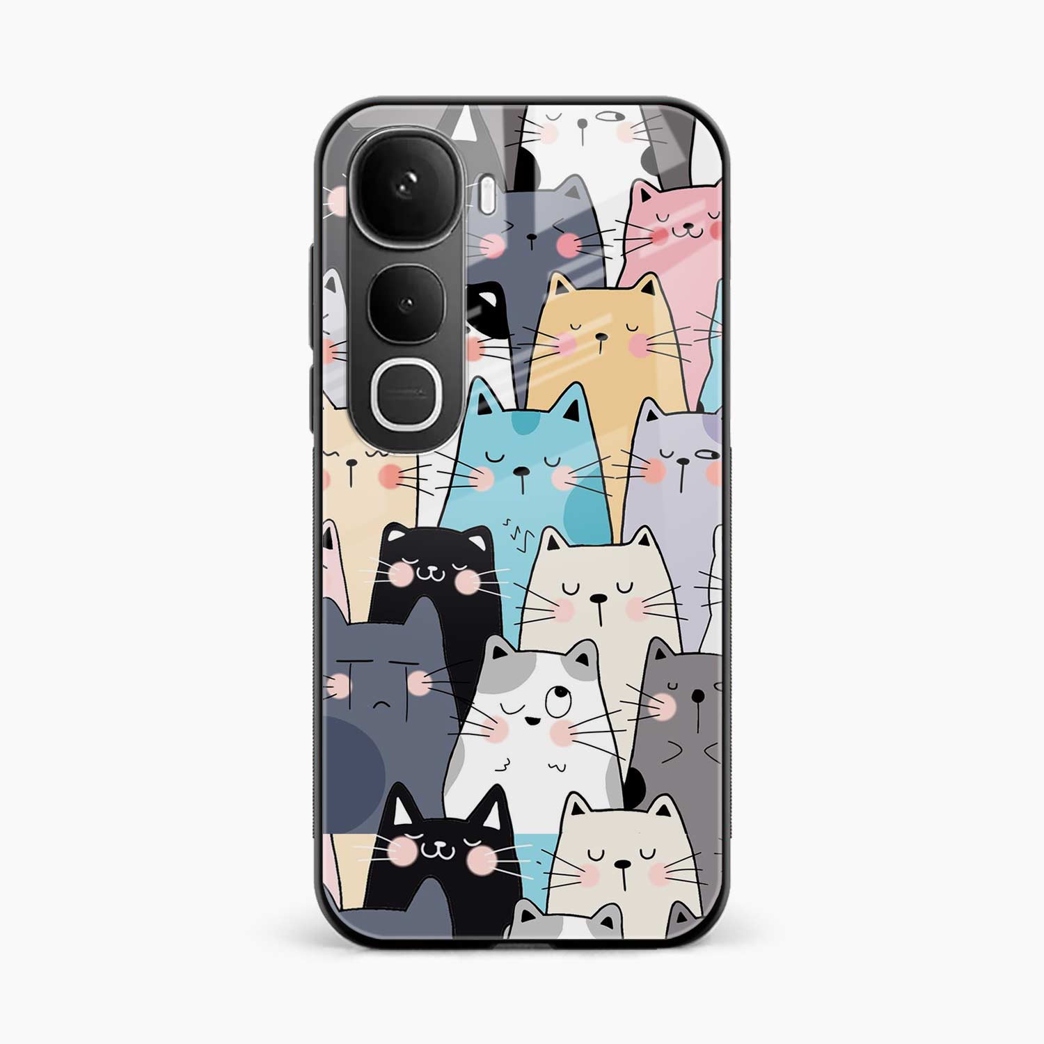 Cute Cat Vivo Y400 5G Back Cover