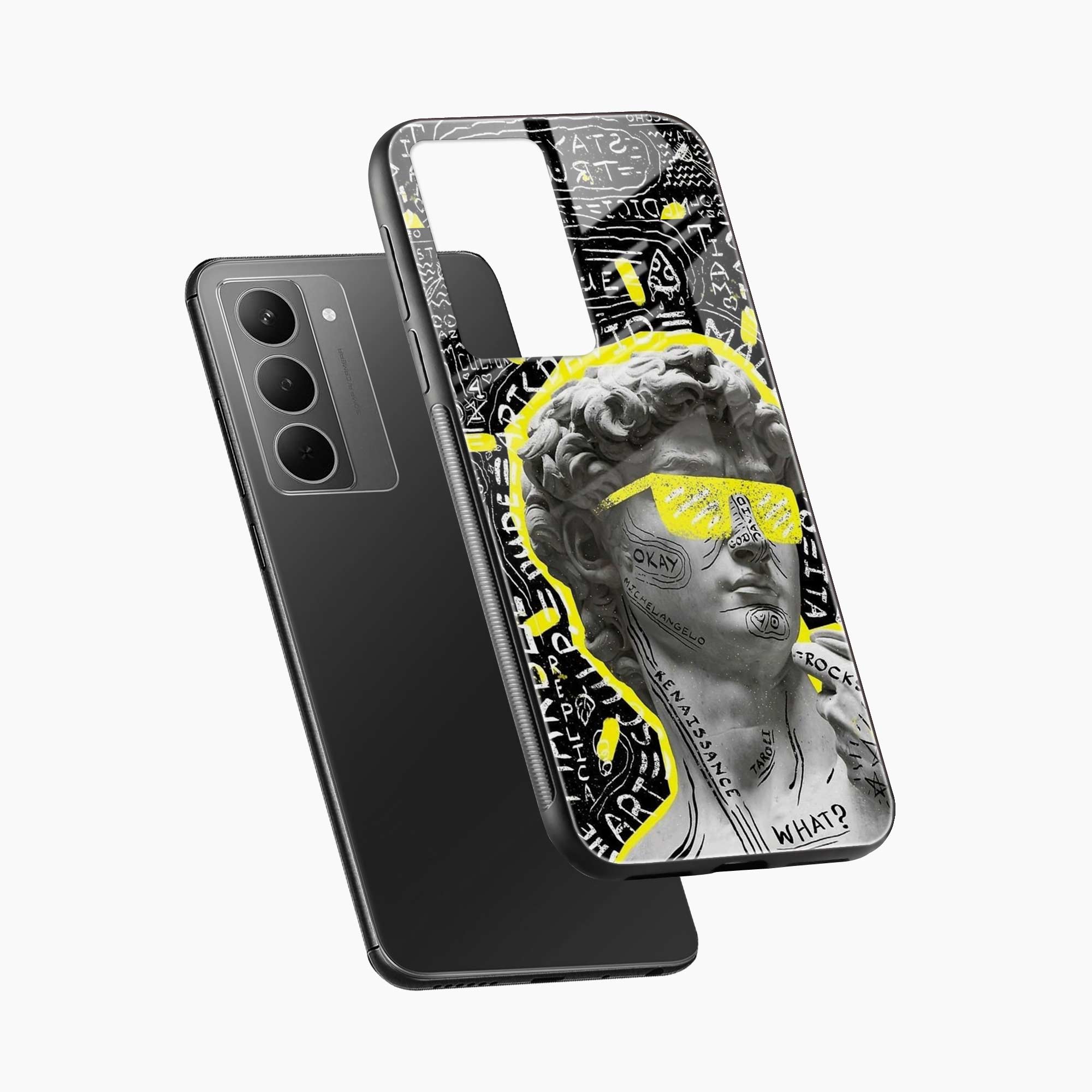 David Realme Narzo 80x 5G Back Cover