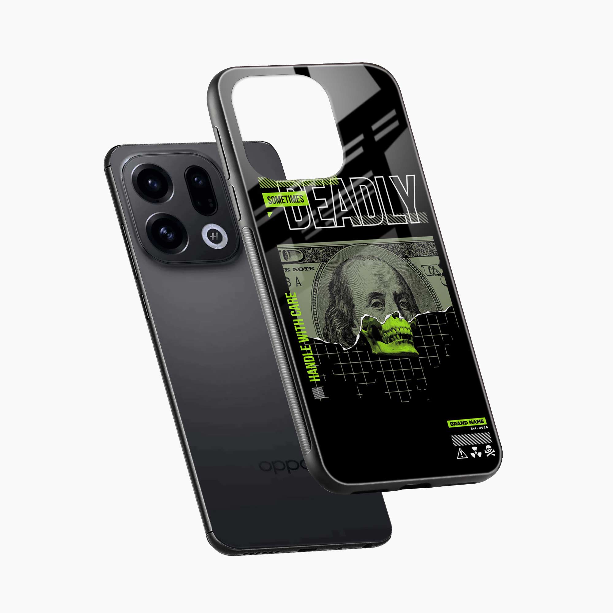 Deadly Dollar Oppo Find X9 Back Cover