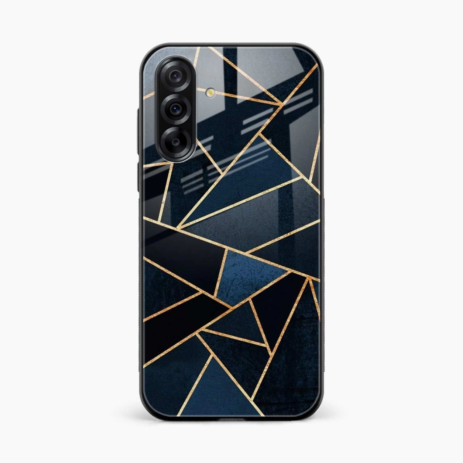 Diagonal Marble Golden Cut Samsung F17 5G Back Cover