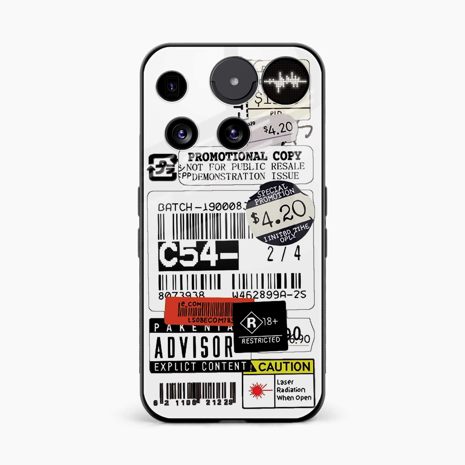 Explicit Nothing Phone 3 Back Cover