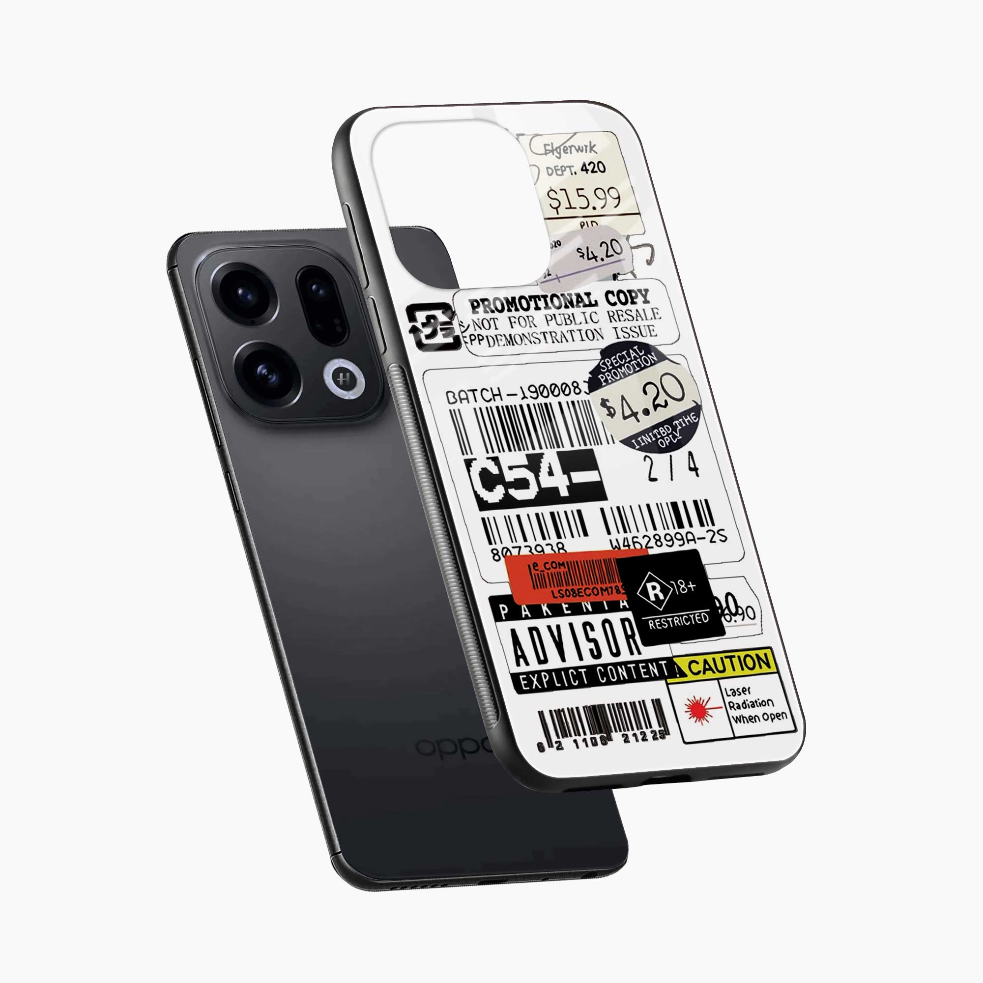 Explicit Oppo Find X9 Back Cover