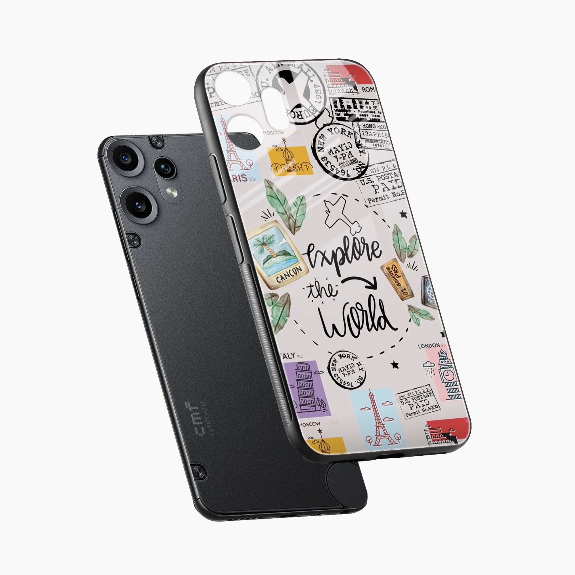 Explore The World Nothing Phone 2 Pro 5G Back Cover