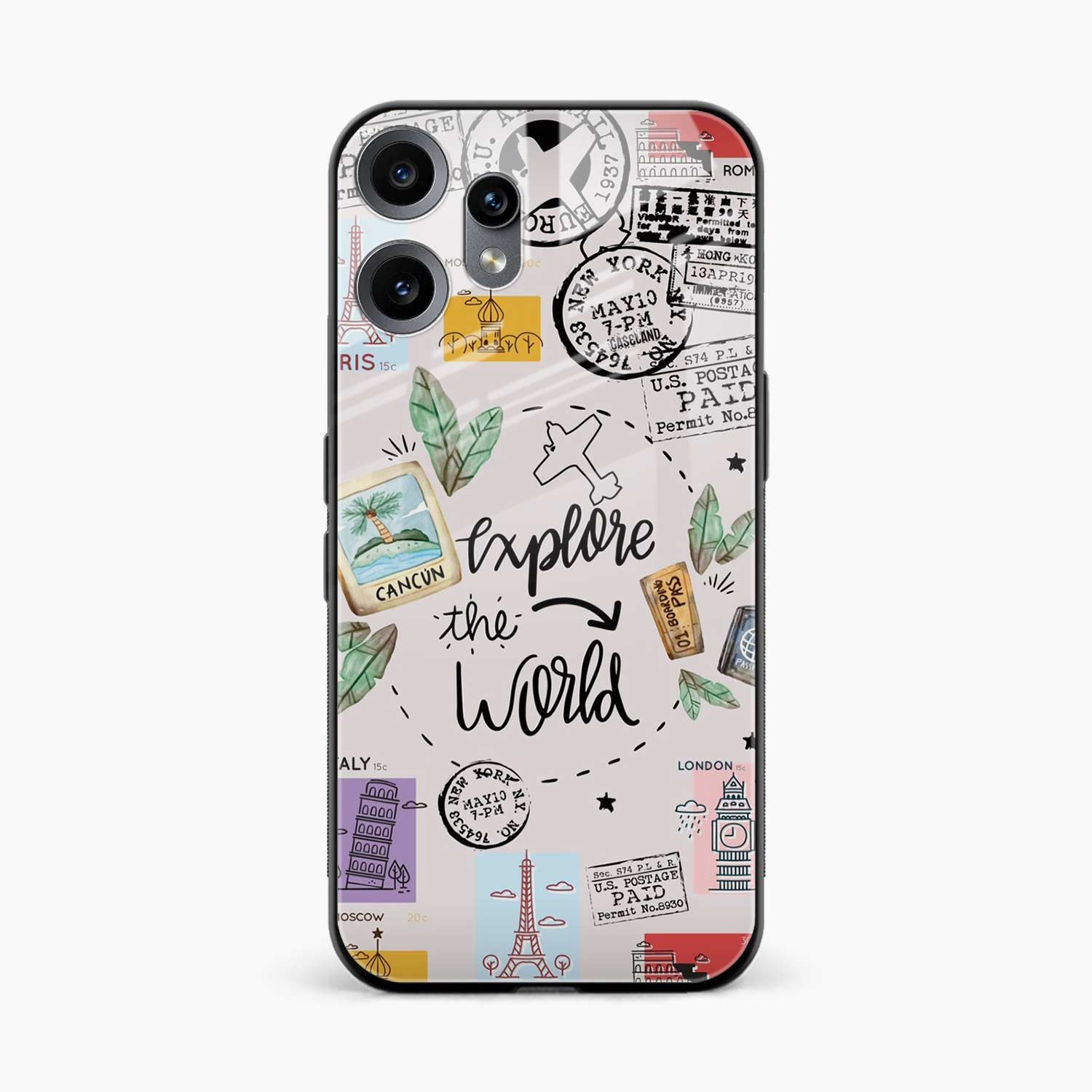 Explore The World Nothing Phone 2 Pro 5G Back Cover