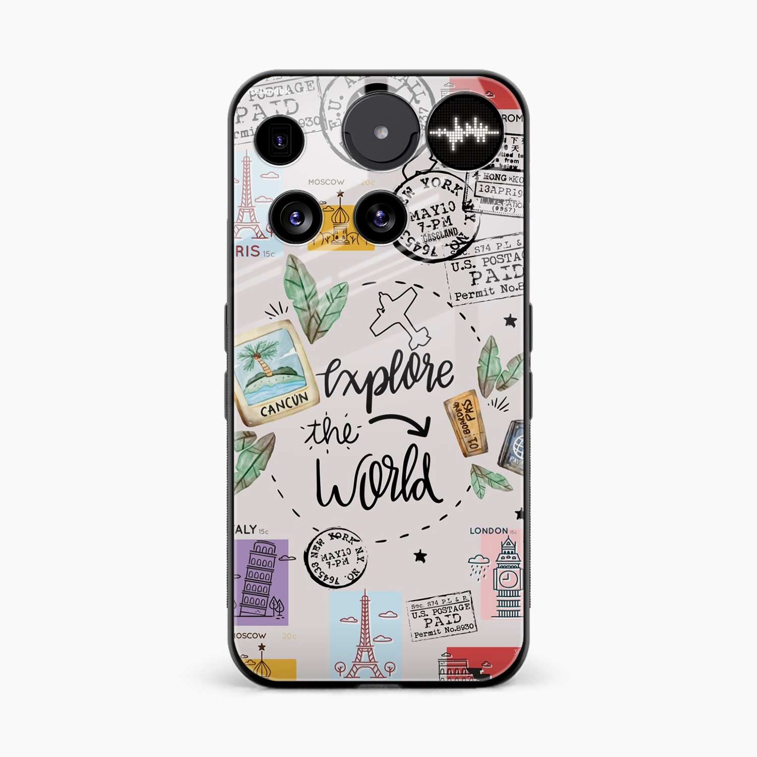 Explore The World Nothing Phone 3 Back Cover