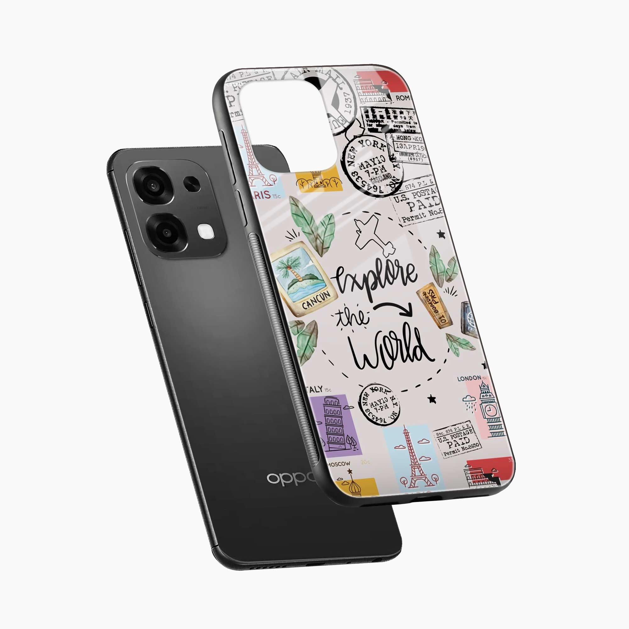 Explore The World Oppo F31 5G Back Cover