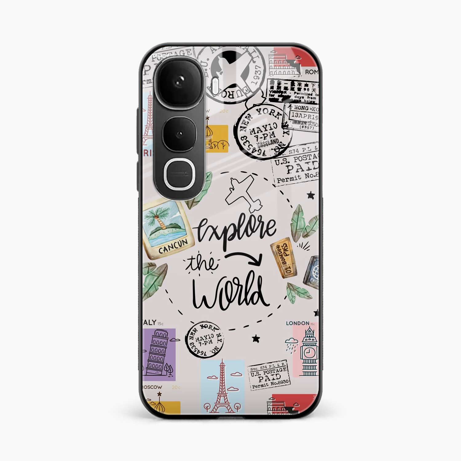 Explore The World Vivo Y400 5G Back Cover