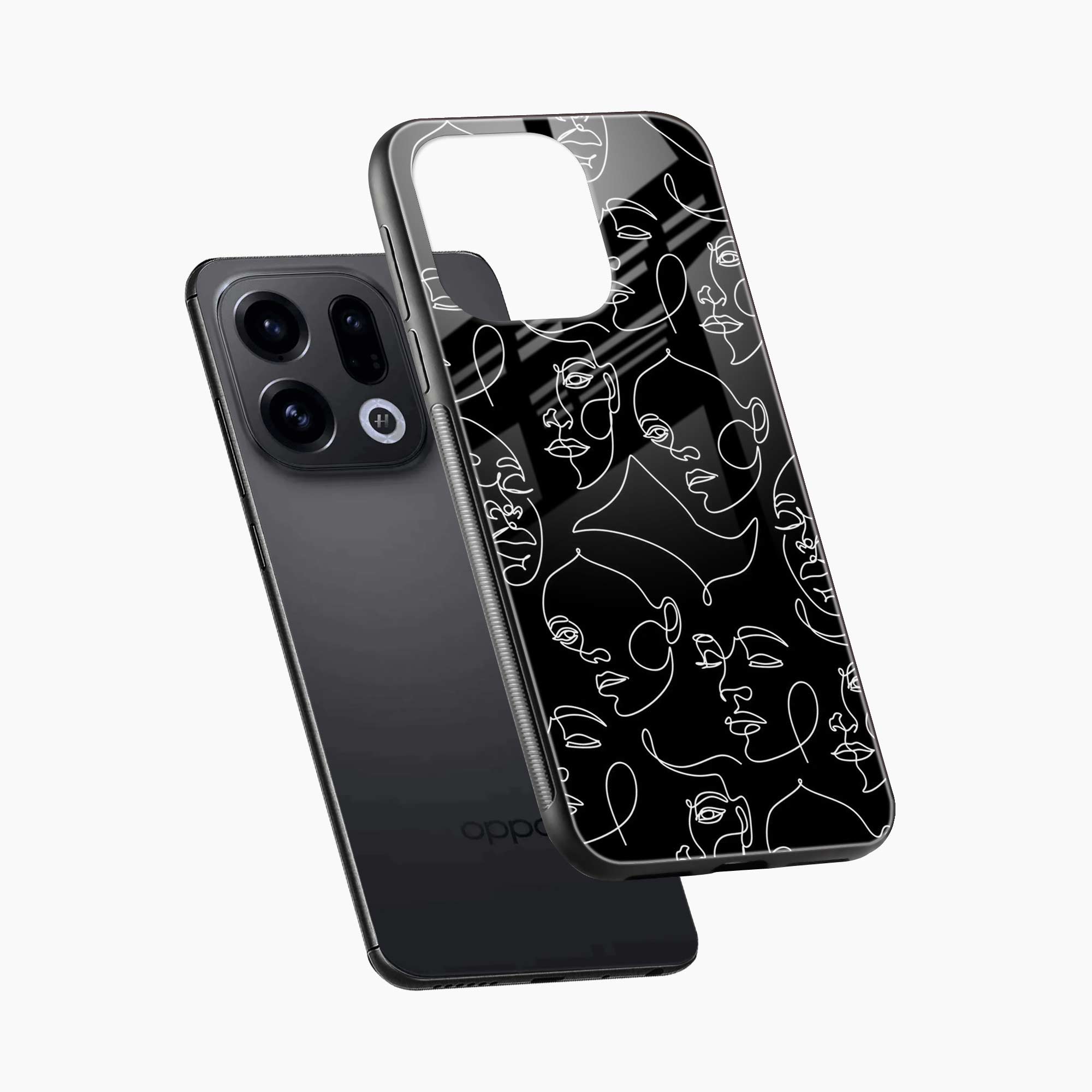 Face Art Oppo Find X9 Back Cover