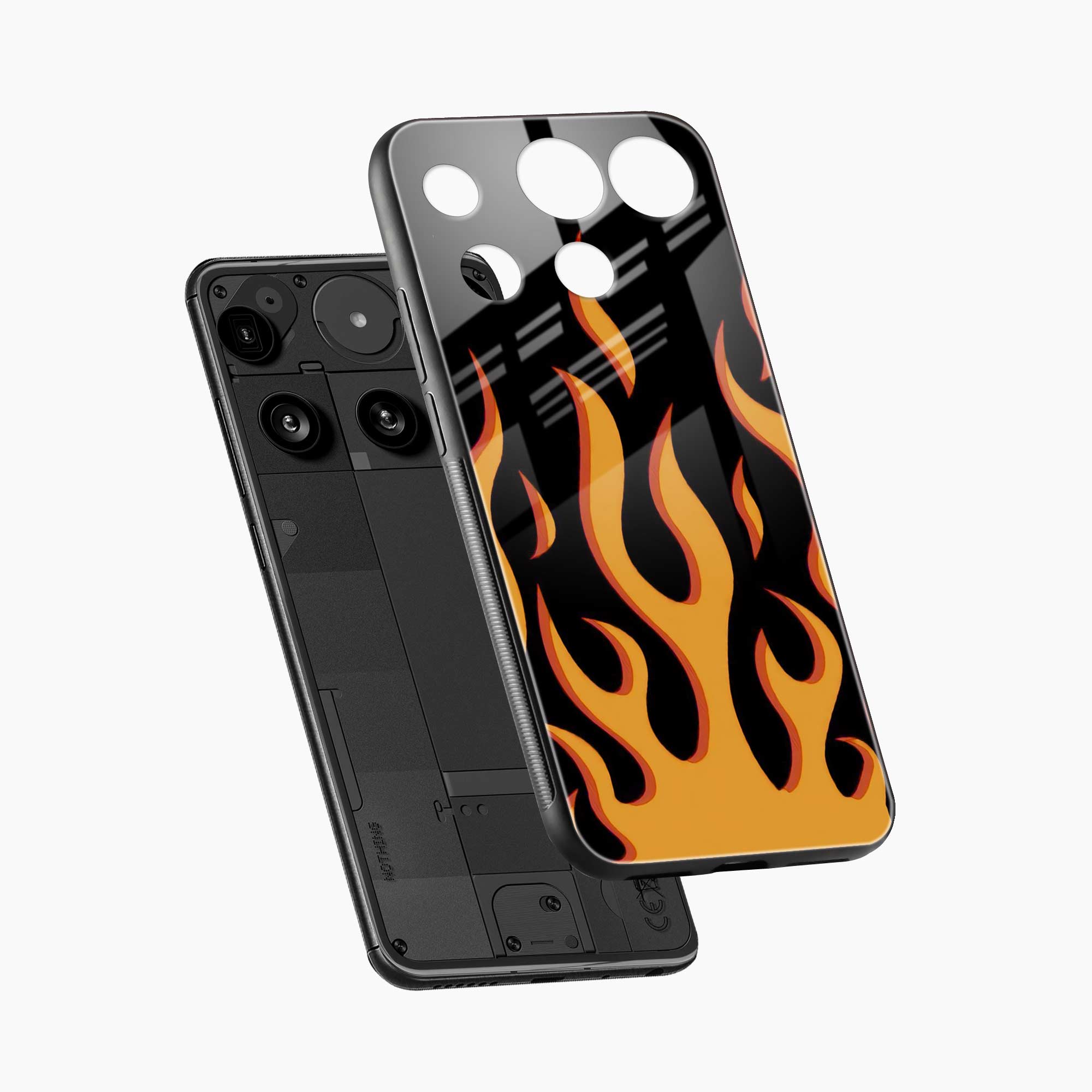 Fire Nothing Phone 3 Back Cover