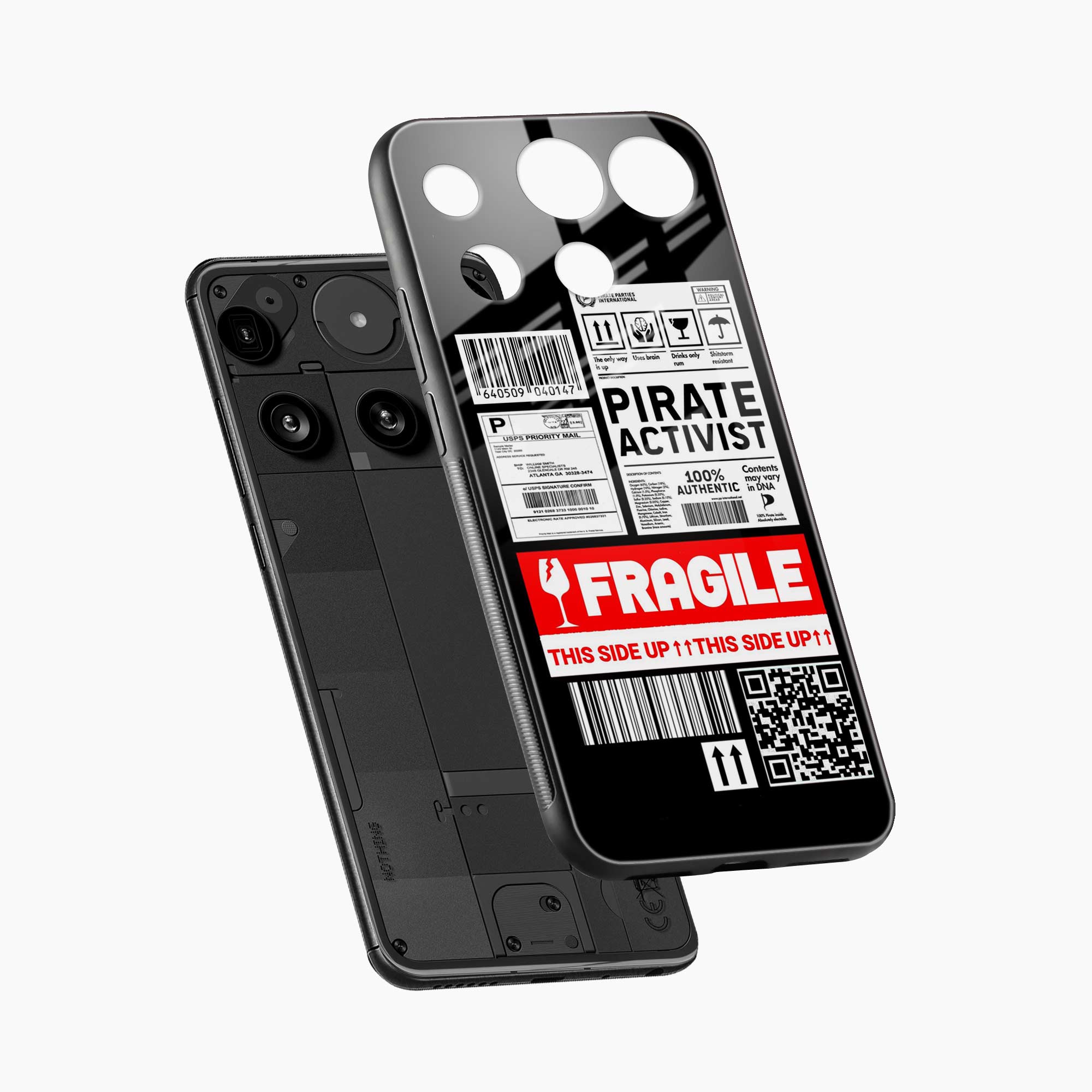Fragile Nothing Phone 3 Back Cover