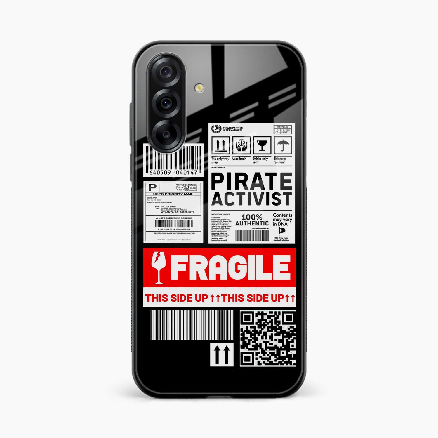 Fragile Samsung M17 5G Back Cover