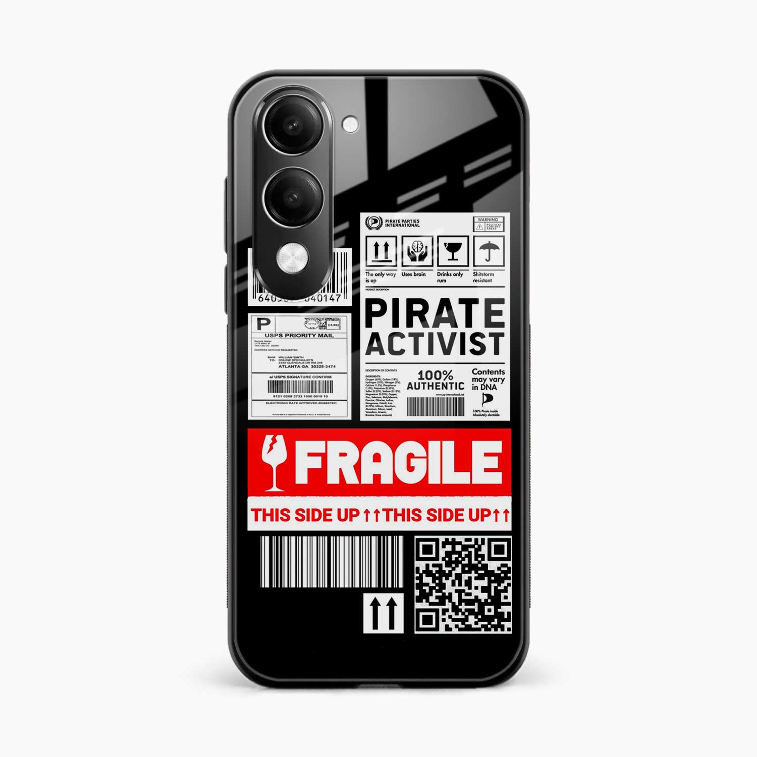 Fragile Vivo Y19s 5G Back Cover