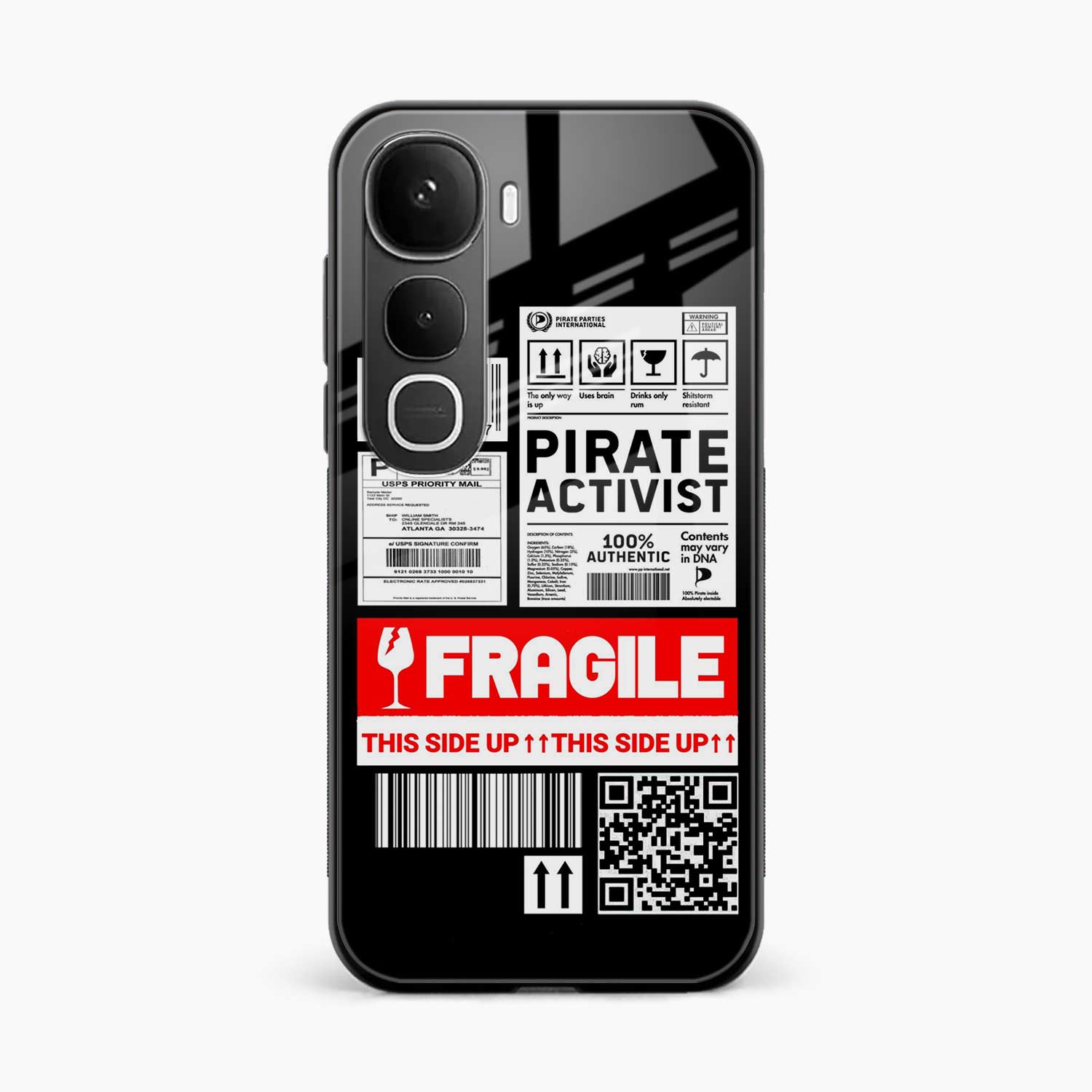 Fragile Vivo Y400 5G Back Cover