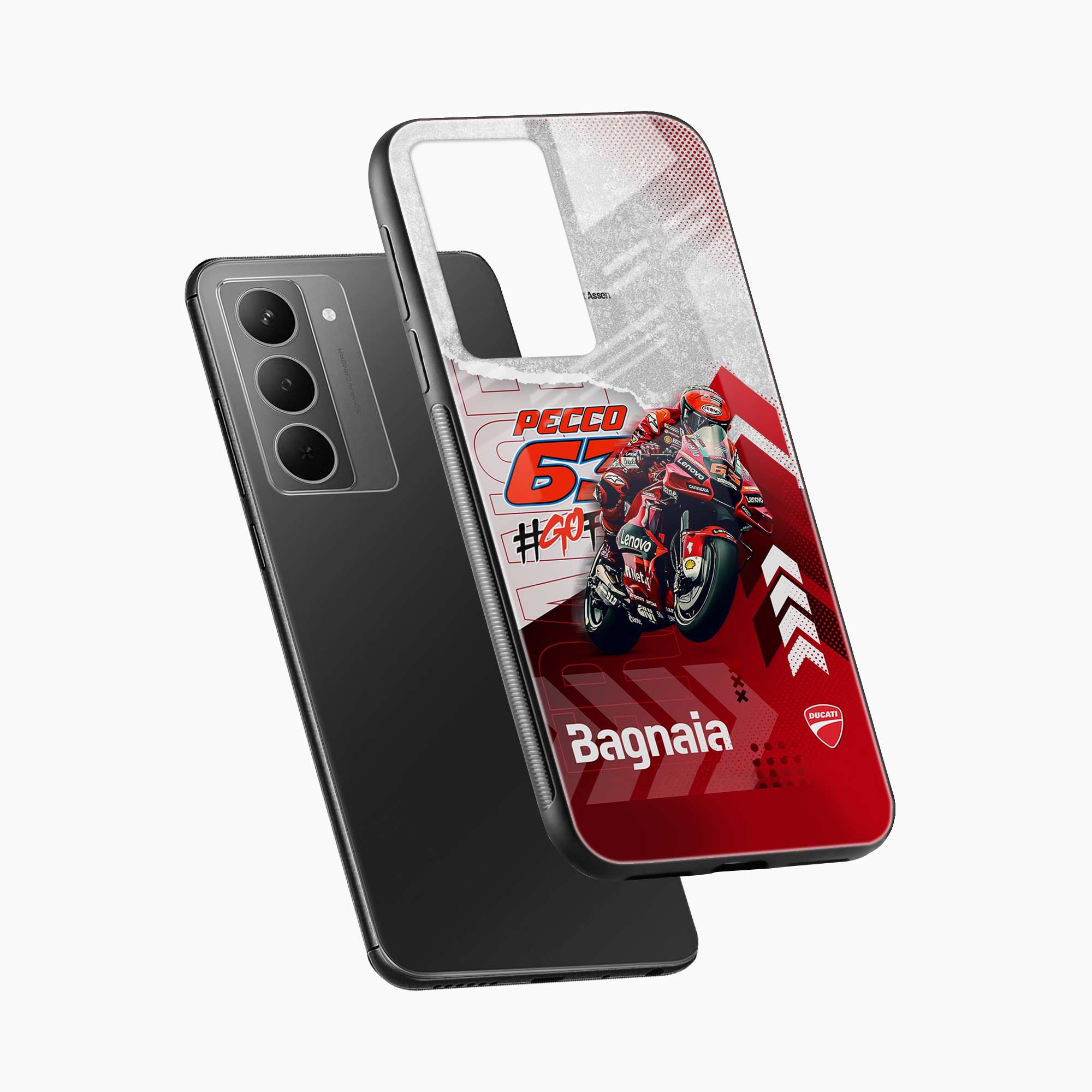 Francesco Bagnaia Realme Narzo 80x 5G Back Cover