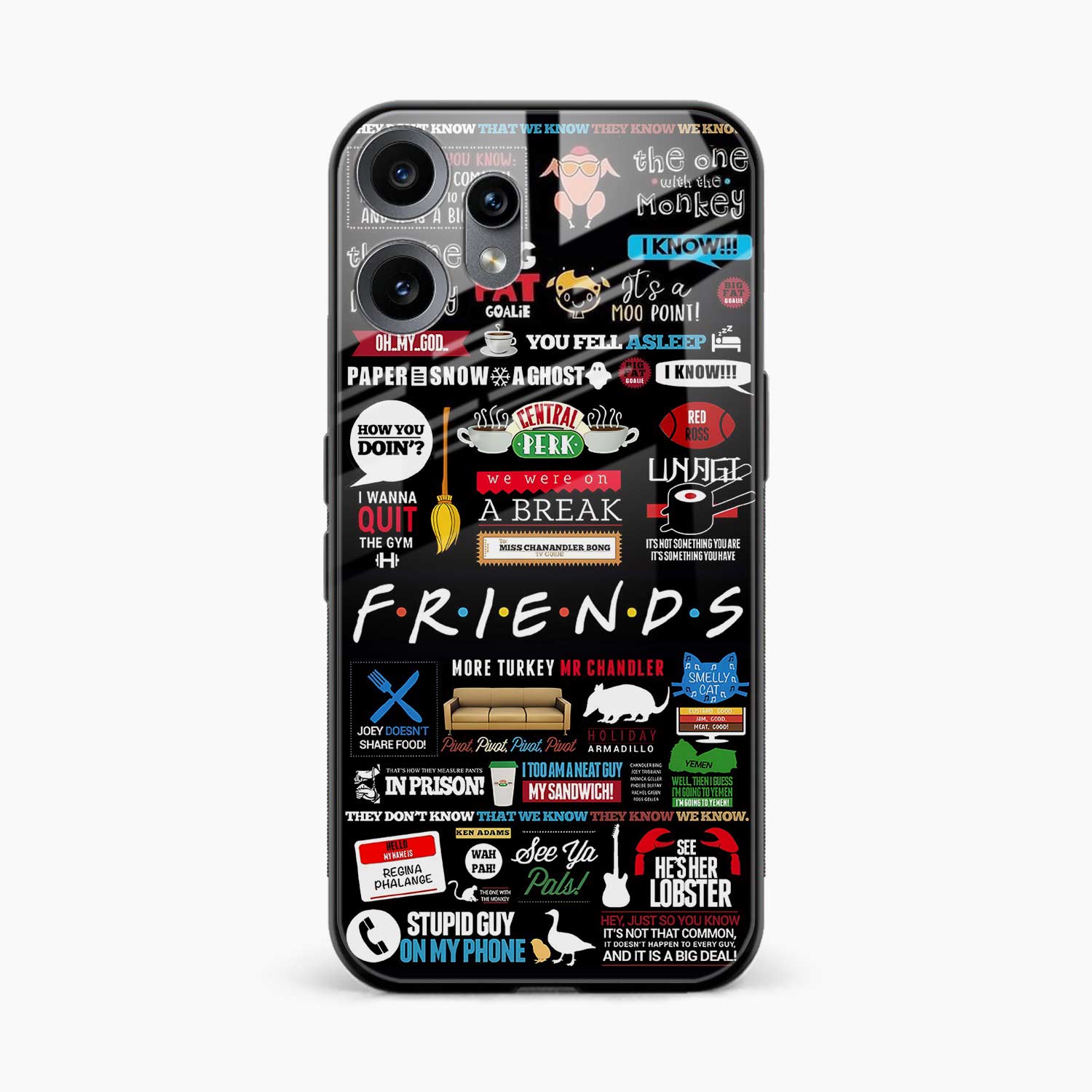 Friends Nothing Phone 2 Pro 5G Back Cover
