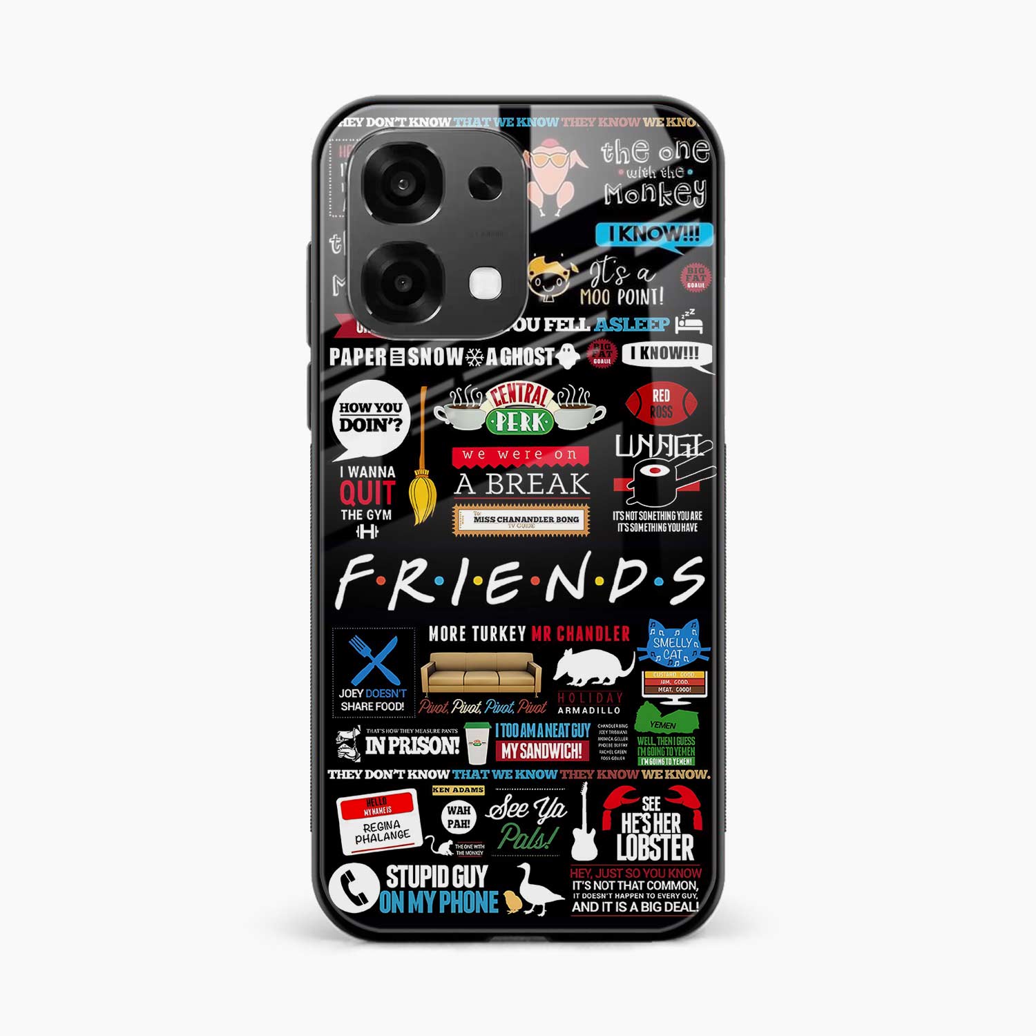 Friends Oppo F31 5G Back Cover