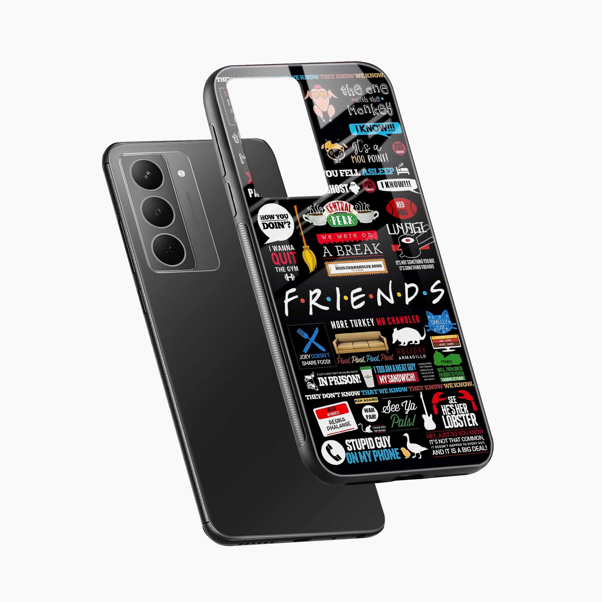 Friends Realme Narzo 80x 5G Back Cover