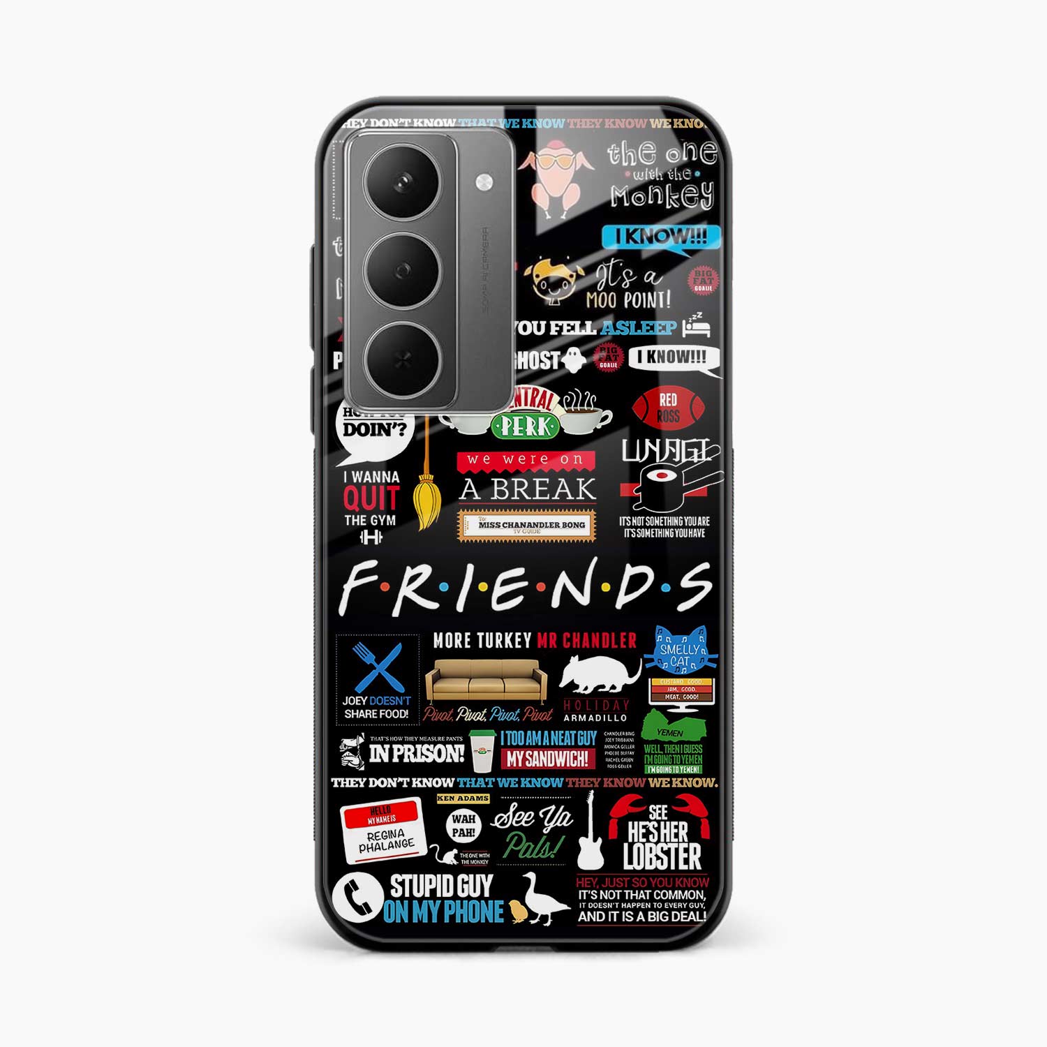 Friends Realme Narzo 80x 5G Back Cover