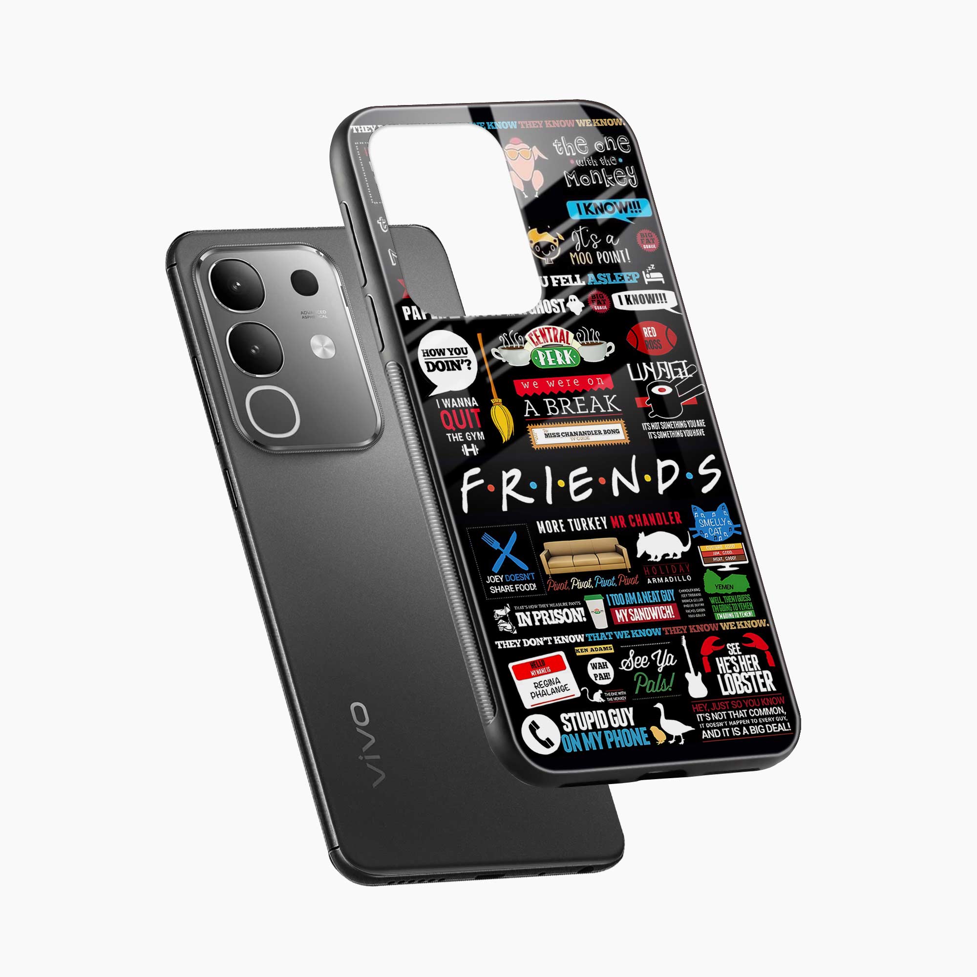 Friends Vivo Y31 Pro 5G Back Cover