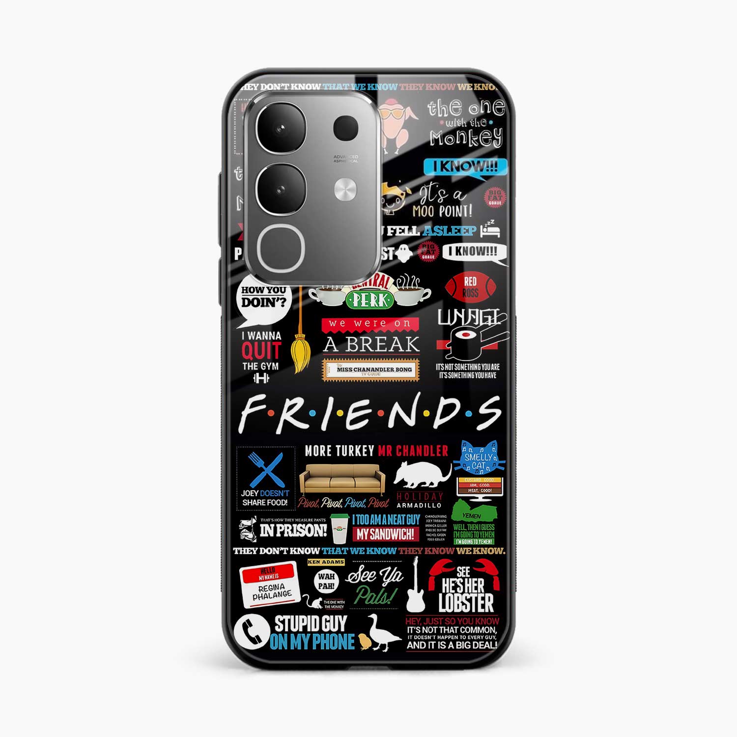 Friends Vivo Y31 Pro 5G Back Cover