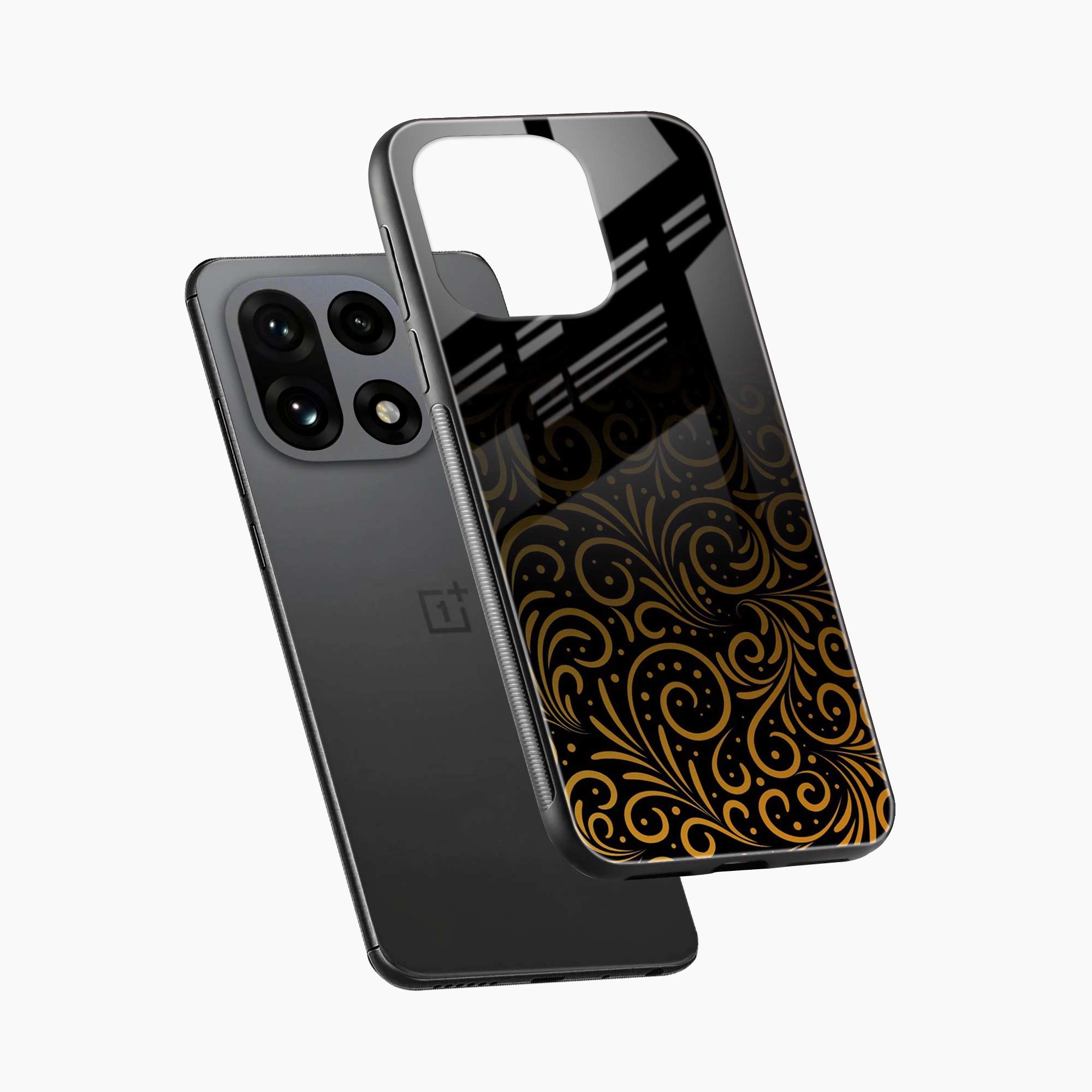 Golden Swirl OnePlus 15 5G Back Cover