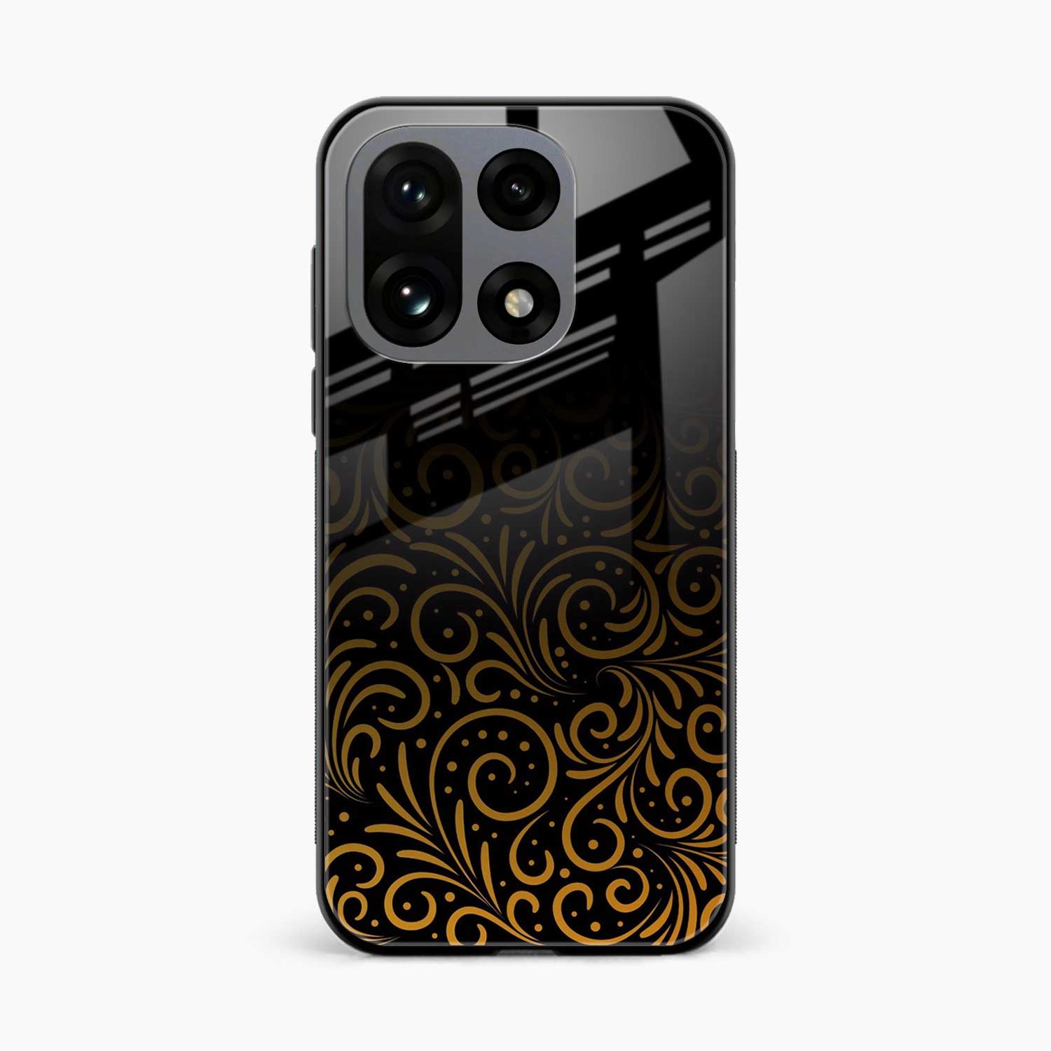 Golden Swirl OnePlus 15 5G Back Cover